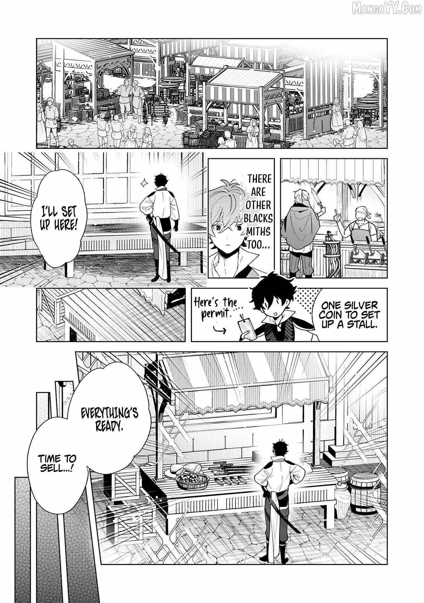 The Leisurely Frontier Life of a Katana Blacksmith Who Left an S-Rank Guild ~After Escaping From a Black Company Guild and Forging Freely, I Accidentally Created a Legendary Demon Sword~ Chapter 5 - Page 23 in English