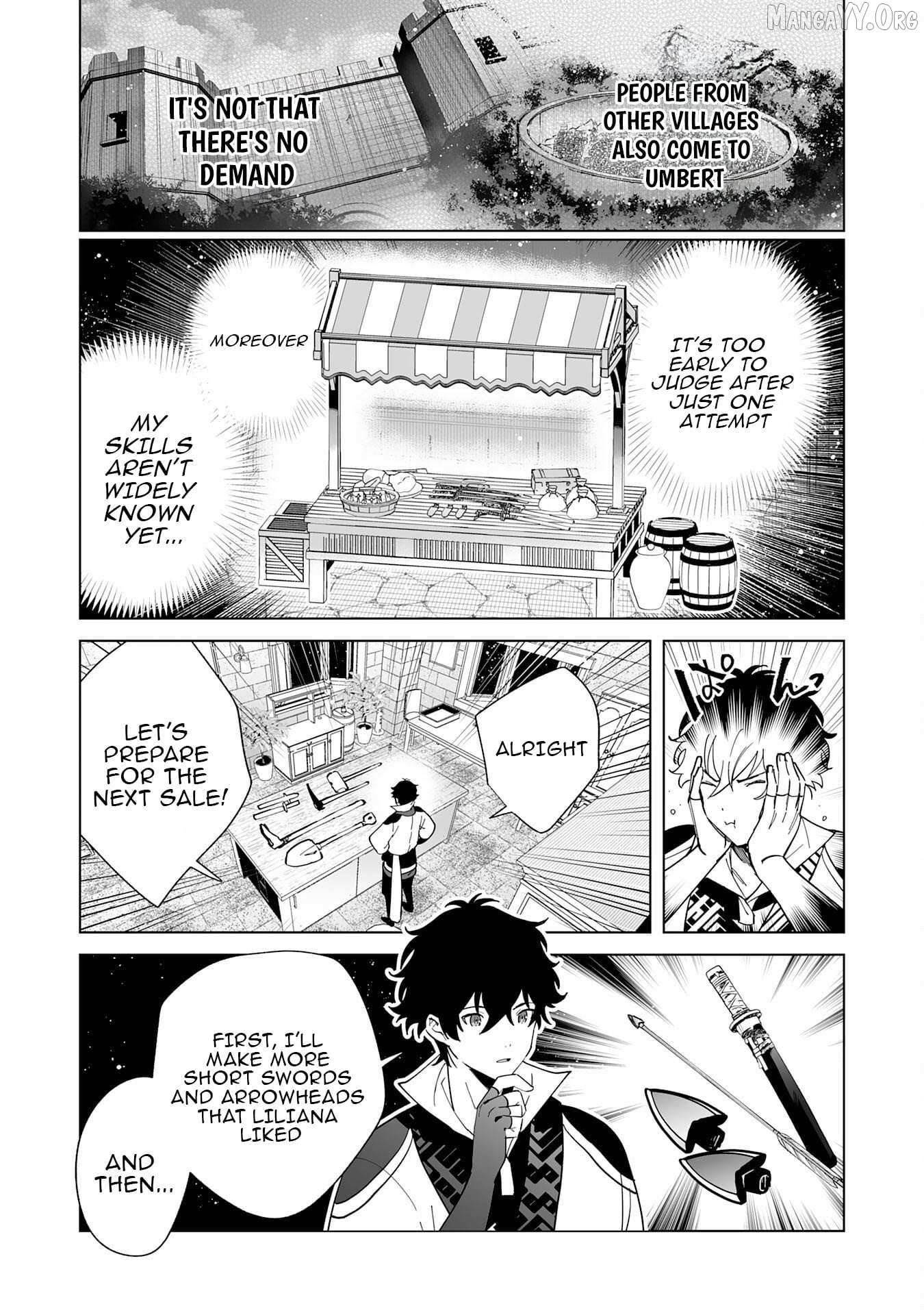The Leisurely Frontier Life of a Katana Blacksmith Who Left an S-Rank Guild ~After Escaping From a Black Company Guild and Forging Freely, I Accidentally Created a Legendary Demon Sword~ Chapter 7 - Page 3 in English