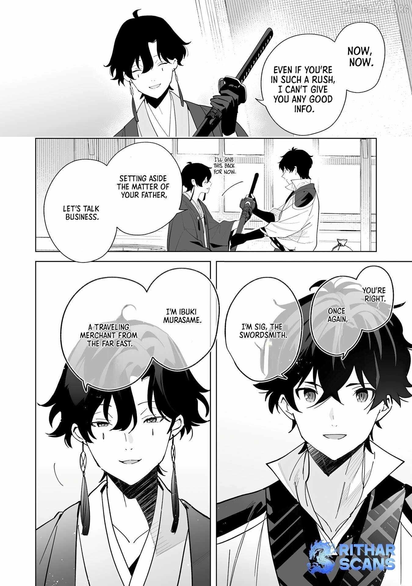 The Leisurely Frontier Life of a Katana Blacksmith Who Left an S-Rank Guild ~After Escaping From a Black Company Guild and Forging Freely, I Accidentally Created a Legendary Demon Sword~ Chapter 8 - Page 18 in English