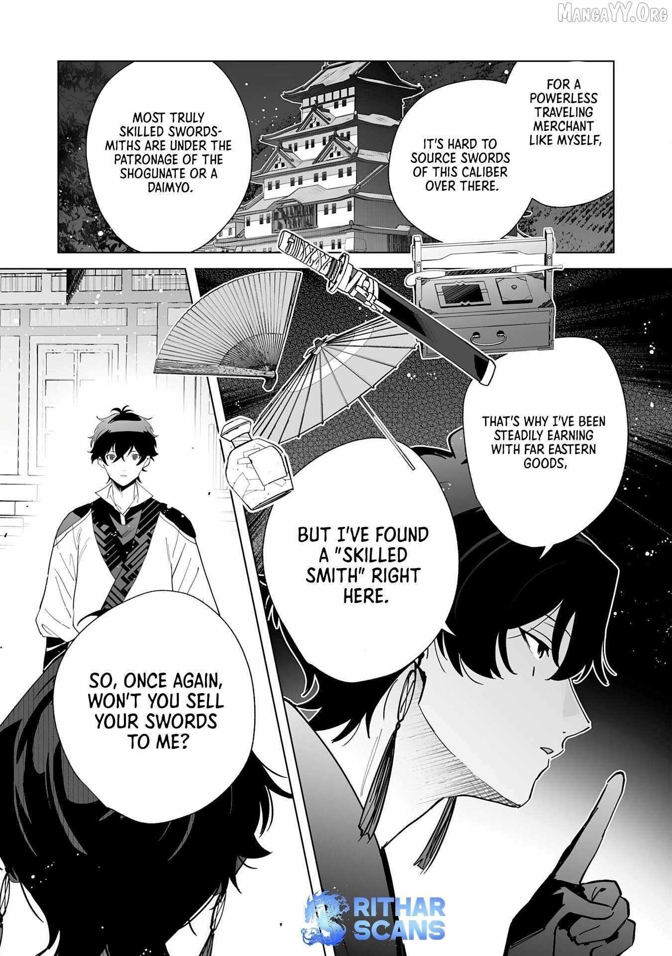 The Leisurely Frontier Life of a Katana Blacksmith Who Left an S-Rank Guild ~After Escaping From a Black Company Guild and Forging Freely, I Accidentally Created a Legendary Demon Sword~ Chapter 8 - Page 20 in English
