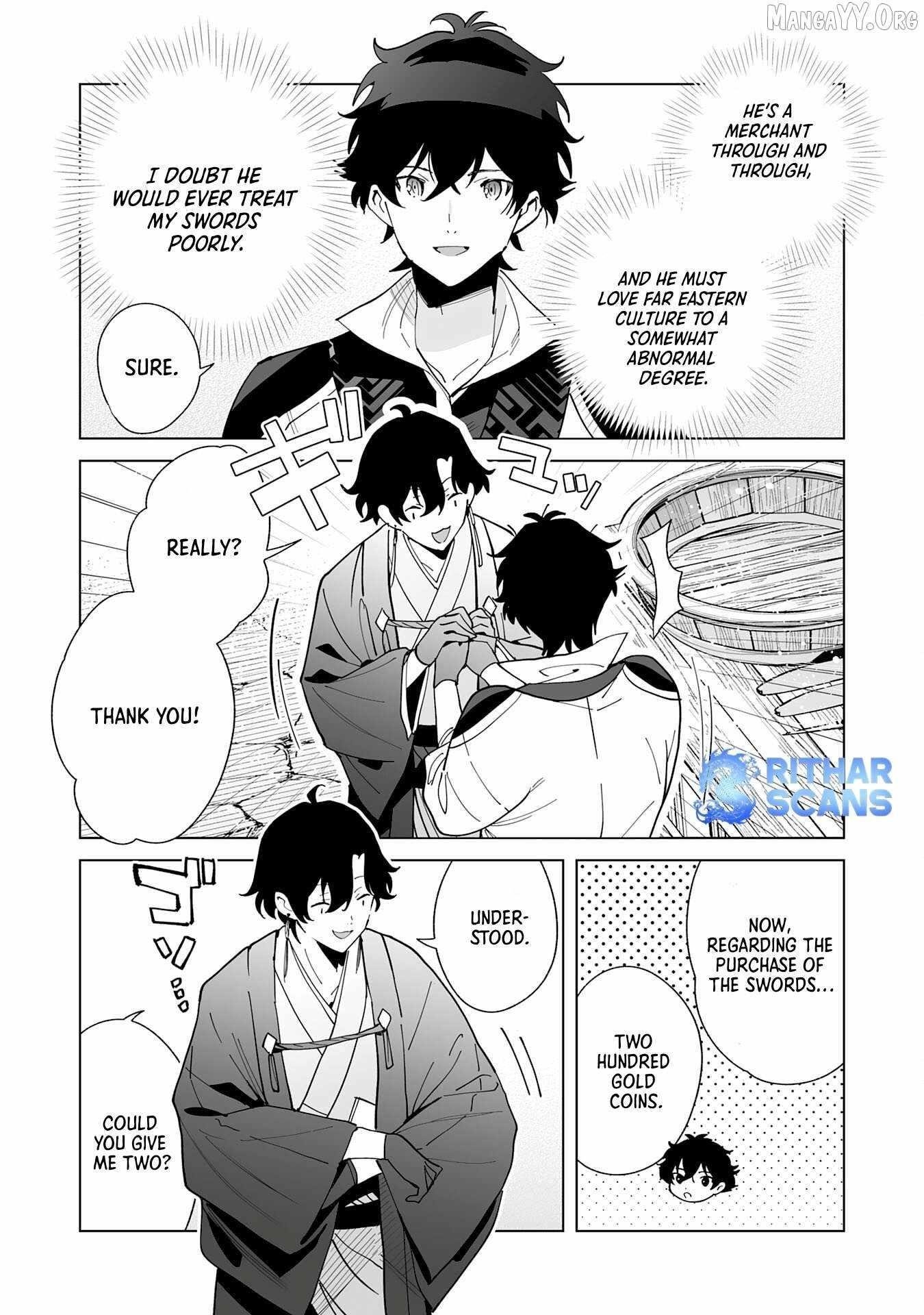 The Leisurely Frontier Life of a Katana Blacksmith Who Left an S-Rank Guild ~After Escaping From a Black Company Guild and Forging Freely, I Accidentally Created a Legendary Demon Sword~ Chapter 8 - Page 21 in English