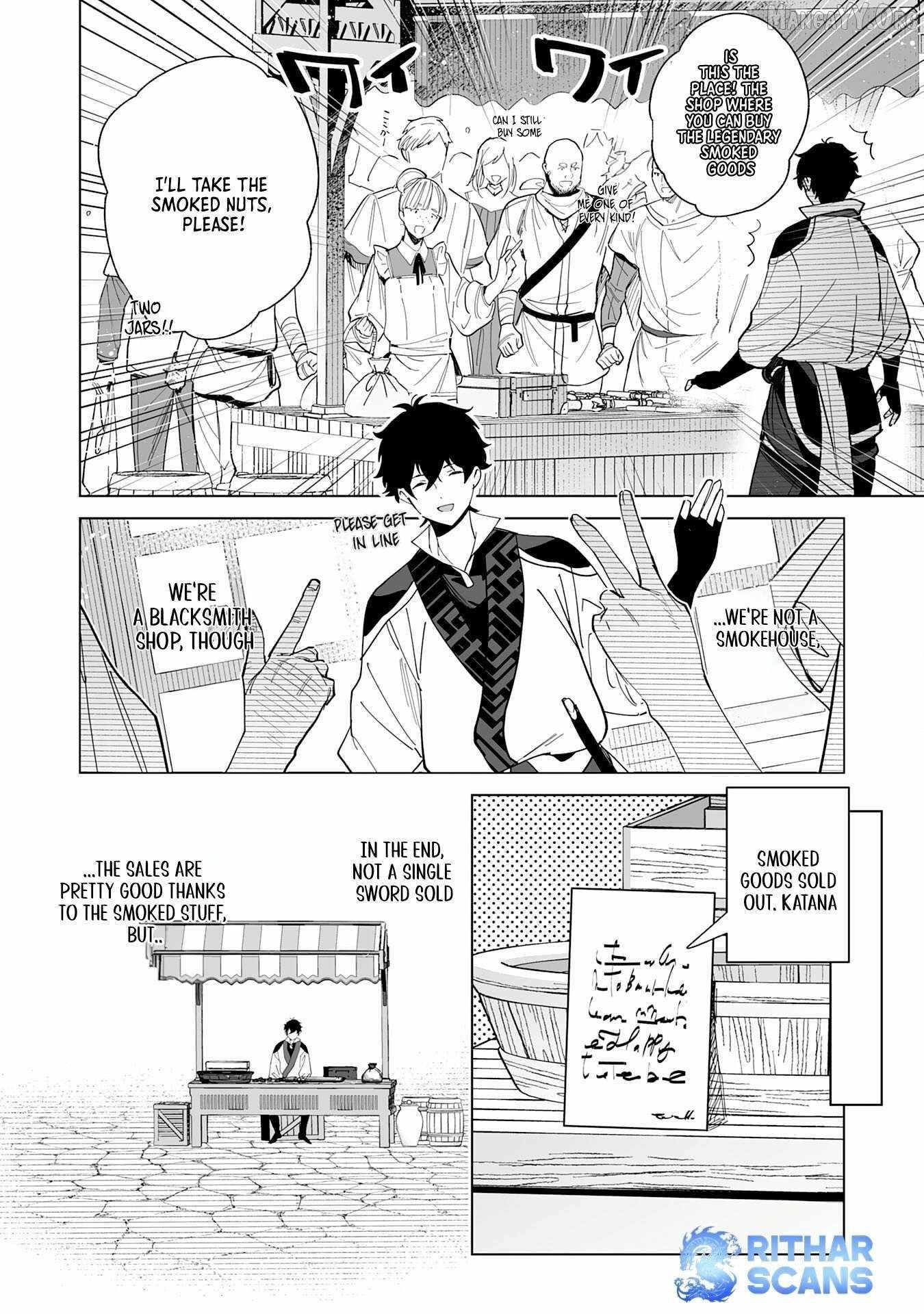 The Leisurely Frontier Life of a Katana Blacksmith Who Left an S-Rank Guild ~After Escaping From a Black Company Guild and Forging Freely, I Accidentally Created a Legendary Demon Sword~ Chapter 8 - Page 6 in English