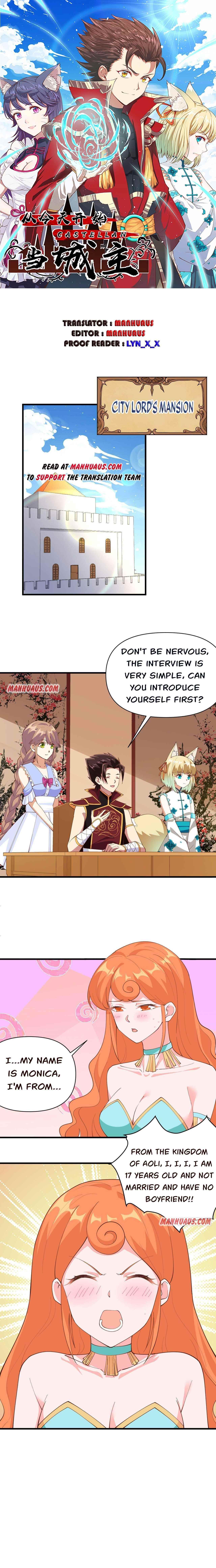 Starting From Today I’ll Work As A City Lord Chapter 312 - Page 1 in English