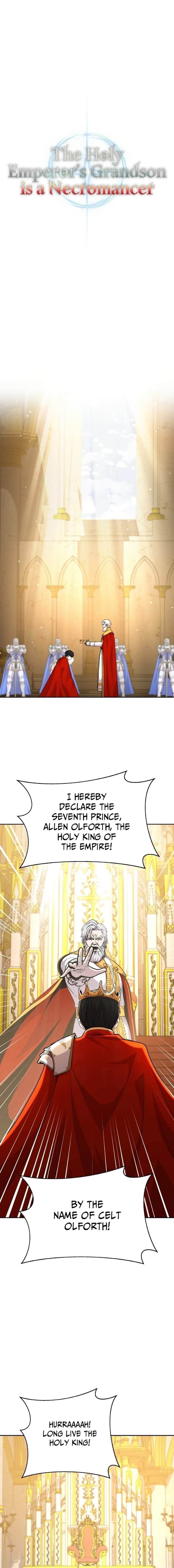 Holy Emperor’s Grandson is a Necromancer Chapter 109 - Page 12 in English