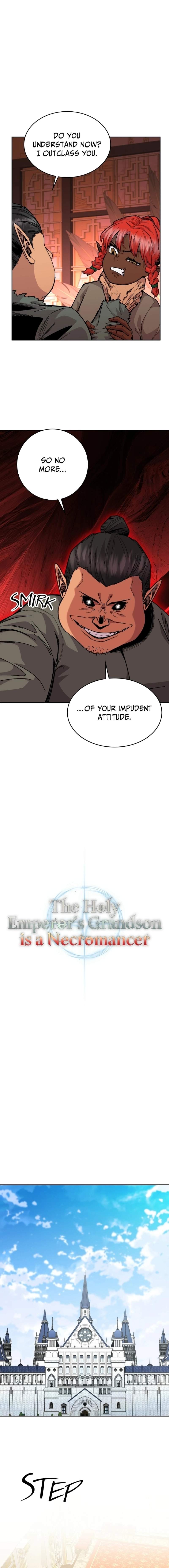Holy Emperor’s Grandson is a Necromancer Chapter 111 - Page 8 in English