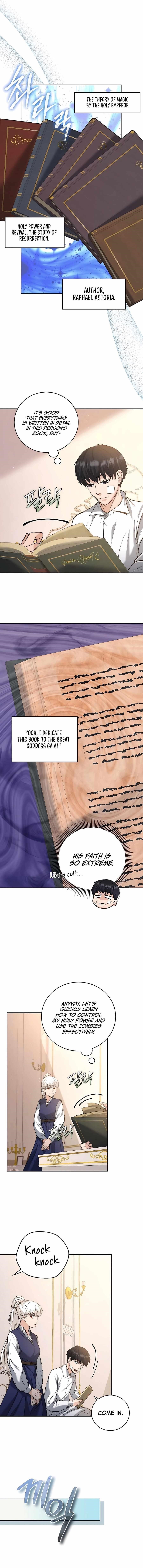 Holy Emperor’s Grandson is a Necromancer Chapter 19 - Page 12 in English