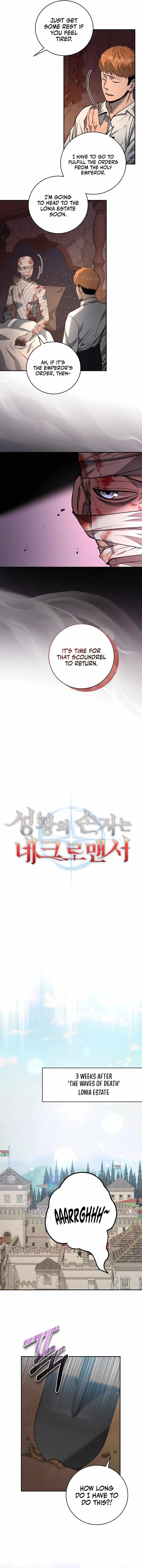 Holy Emperor’s Grandson is a Necromancer Chapter 19 - Page 4 in English