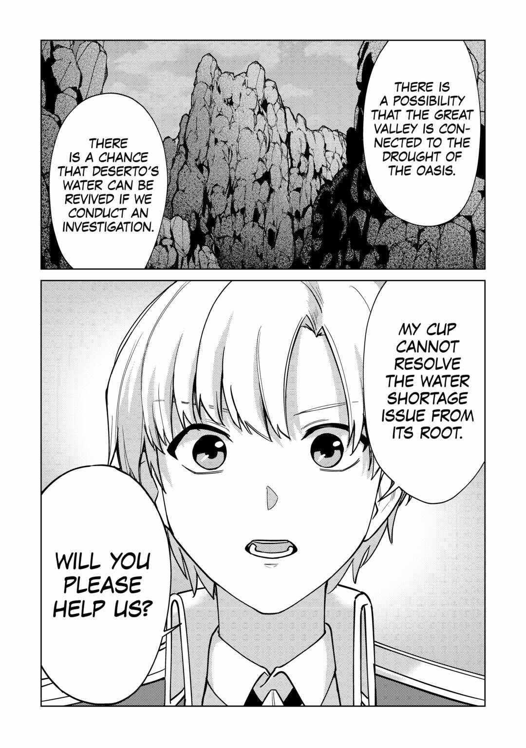 Mizu shika Denai Shingu [Cup] wo Sazukatta Boku wa, Fumou no Ryouchi de Suki ni Ikiru koto ni Shimashita Chapter 10 - Page 24 in English