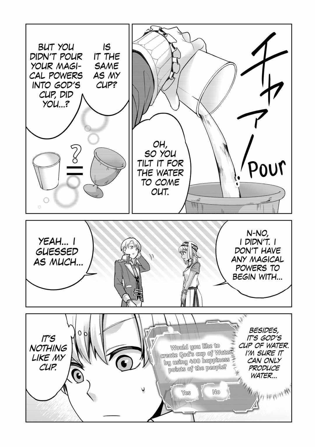 Mizu shika Denai Shingu [Cup] wo Sazukatta Boku wa, Fumou no Ryouchi de Suki ni Ikiru koto ni Shimashita Chapter 13 - Page 20 in English