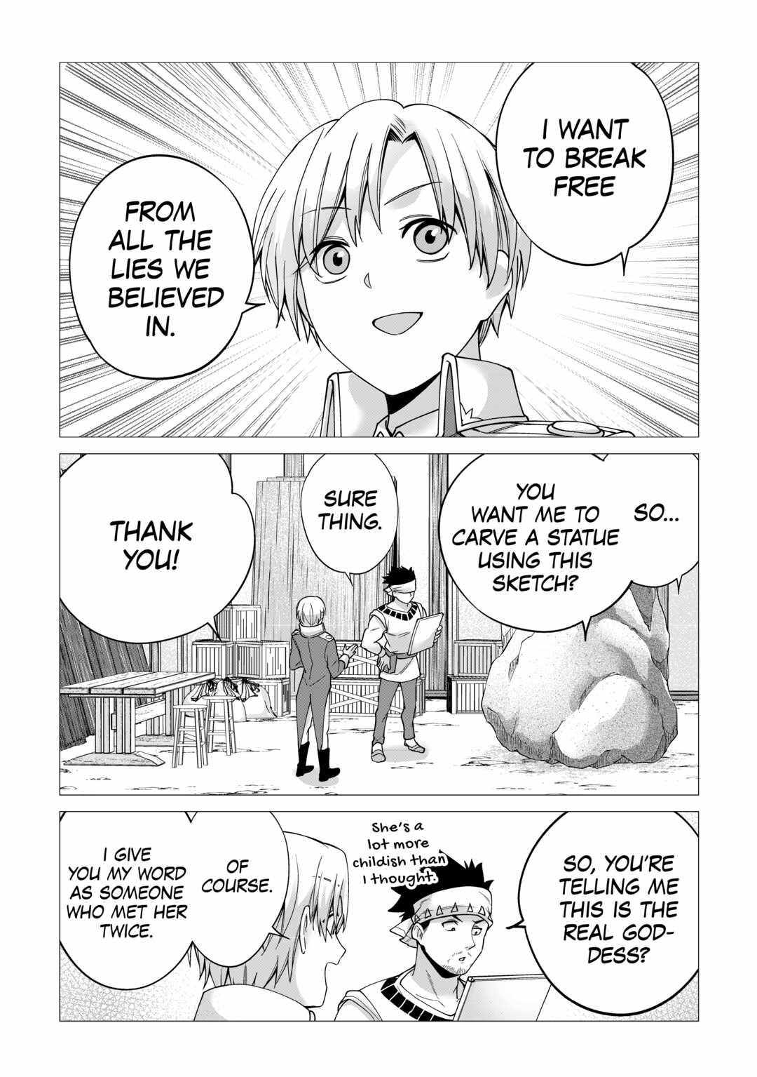 Mizu shika Denai Shingu [Cup] wo Sazukatta Boku wa, Fumou no Ryouchi de Suki ni Ikiru koto ni Shimashita Chapter 15 - Page 10 in English