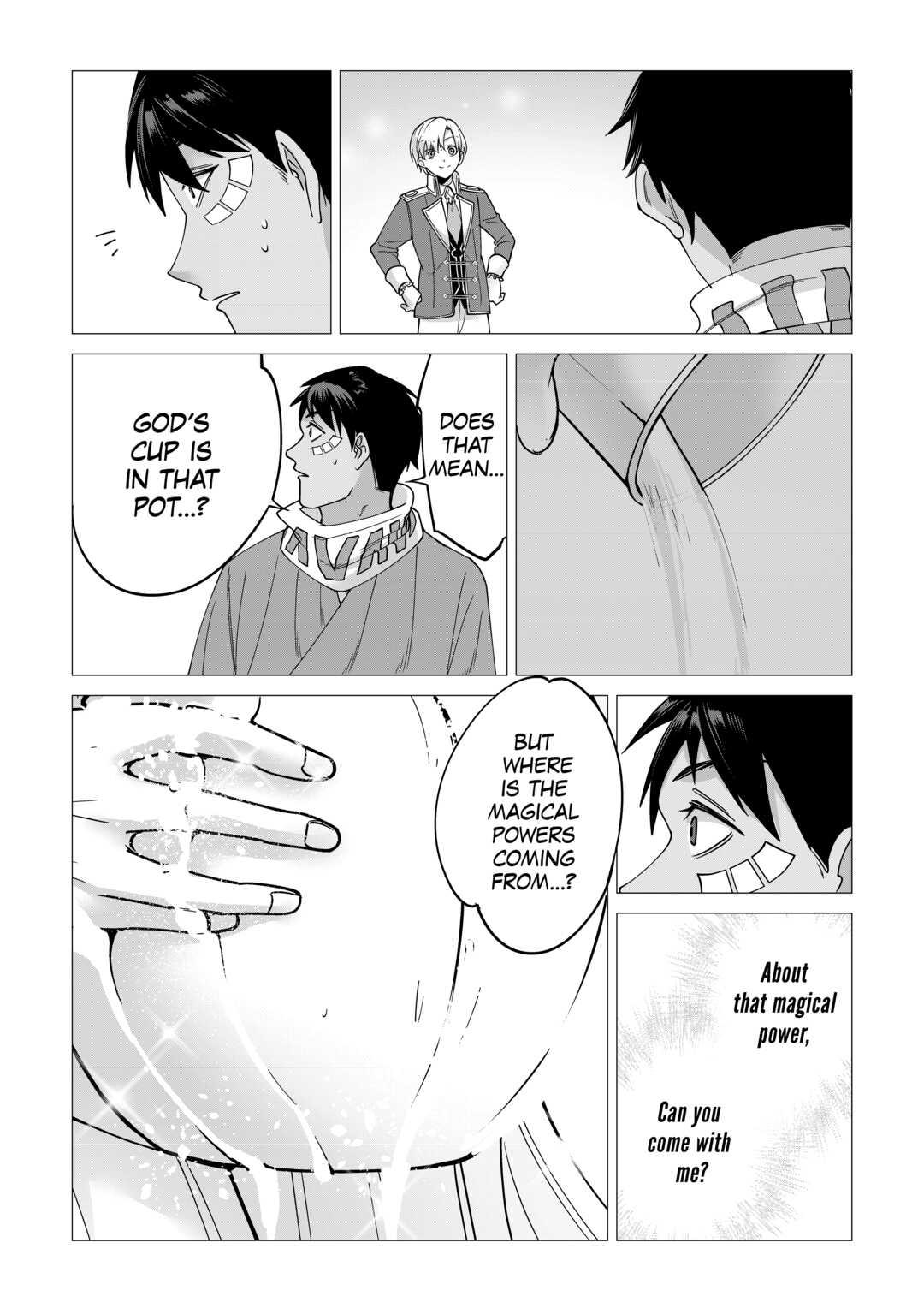 Mizu shika Denai Shingu [Cup] wo Sazukatta Boku wa, Fumou no Ryouchi de Suki ni Ikiru koto ni Shimashita Chapter 15 - Page 25 in English