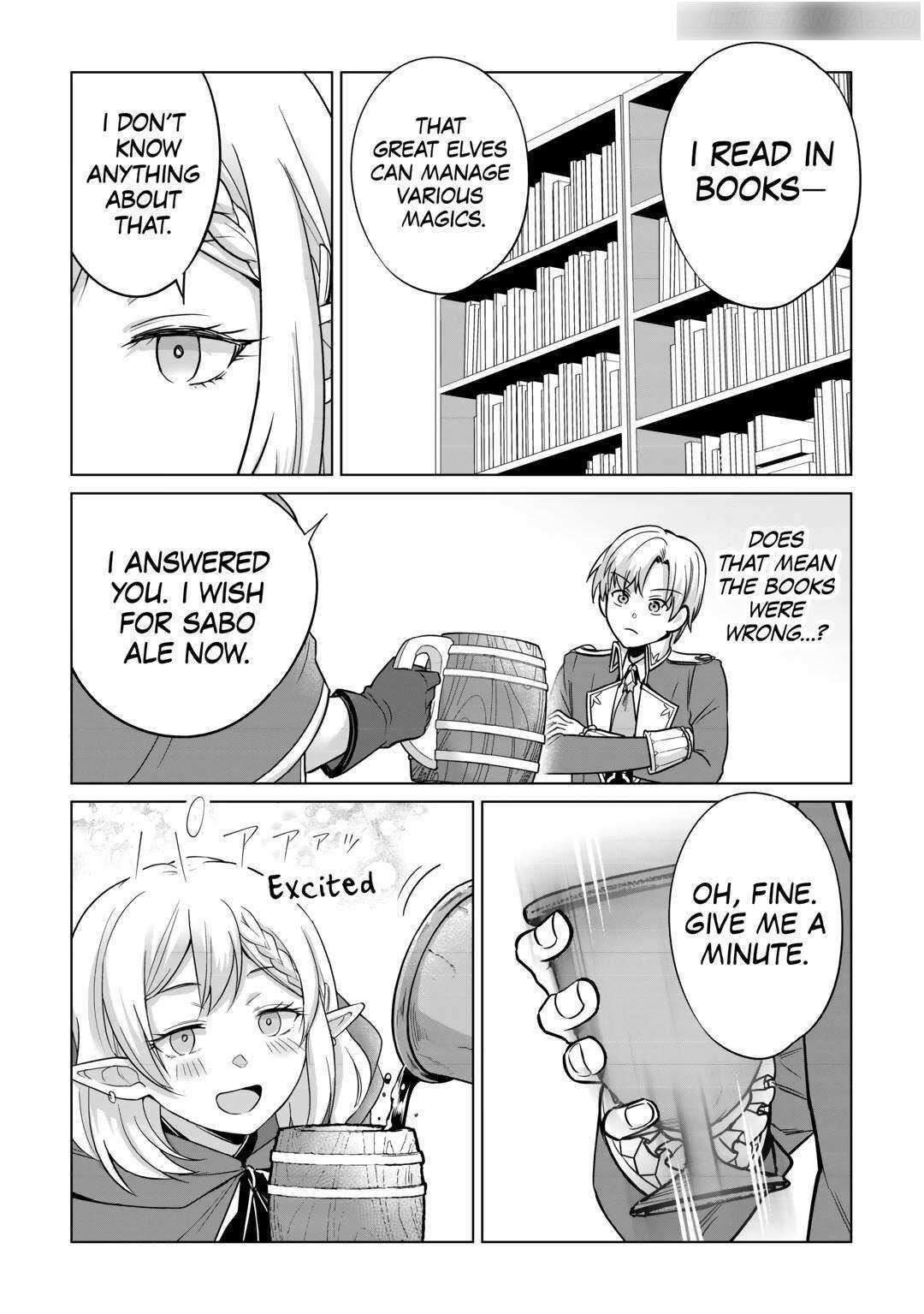 Mizu shika Denai Shingu [Cup] wo Sazukatta Boku wa, Fumou no Ryouchi de Suki ni Ikiru koto ni Shimashita Chapter 18 - Page 21 in English