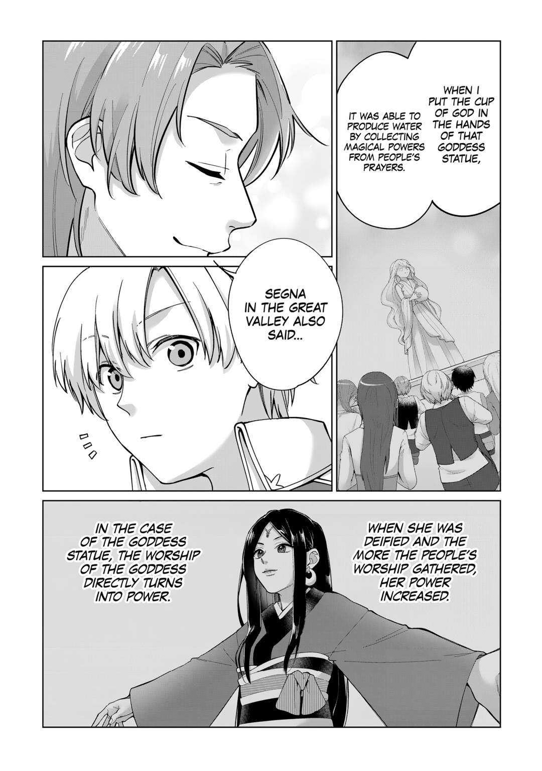 Mizu shika Denai Shingu [Cup] wo Sazukatta Boku wa, Fumou no Ryouchi de Suki ni Ikiru koto ni Shimashita Chapter 31 - Page 12 in English