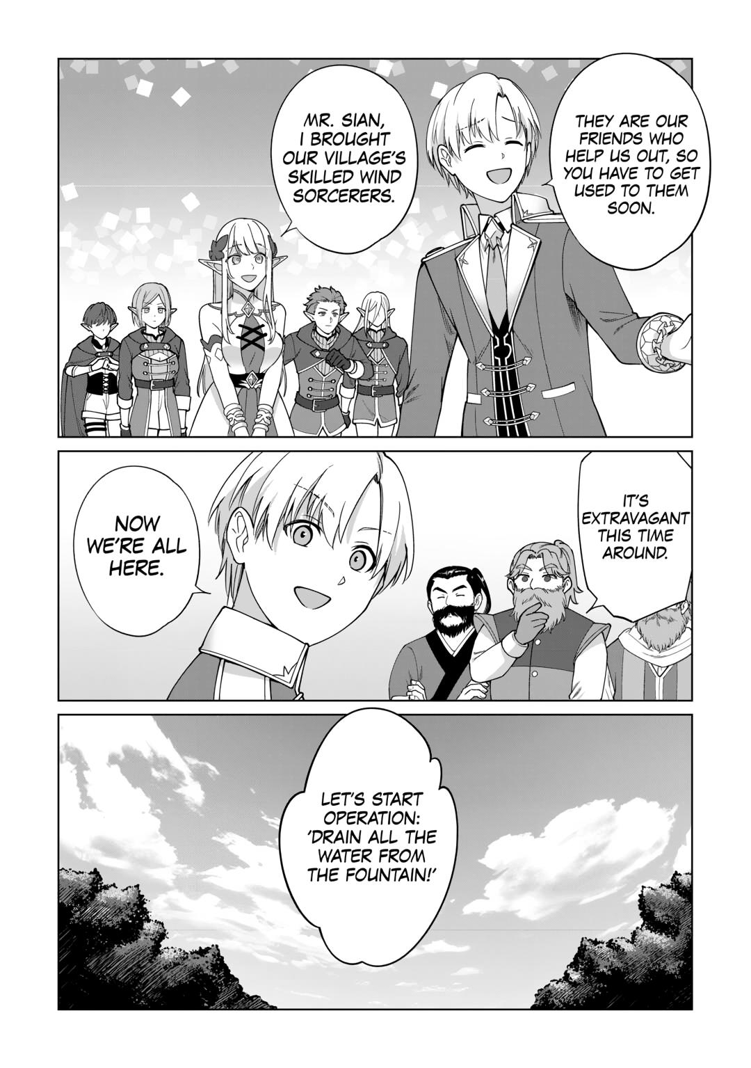 Mizu shika Denai Shingu [Cup] wo Sazukatta Boku wa, Fumou no Ryouchi de Suki ni Ikiru koto ni Shimashita Chapter 35 - Page 8 in English