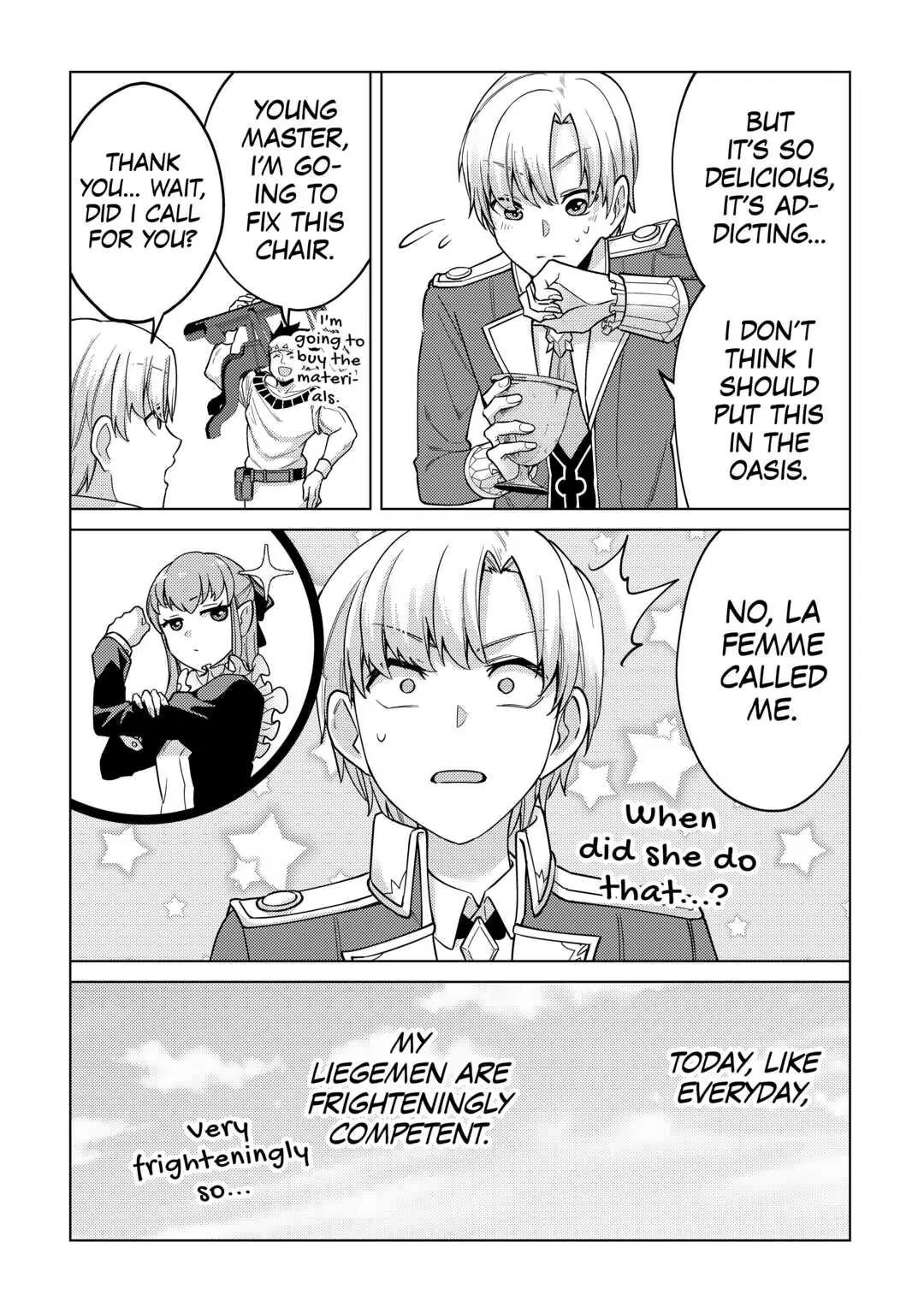 Mizu shika Denai Shingu [Cup] wo Sazukatta Boku wa, Fumou no Ryouchi de Suki ni Ikiru koto ni Shimashita Chapter 9 - Page 6 in English