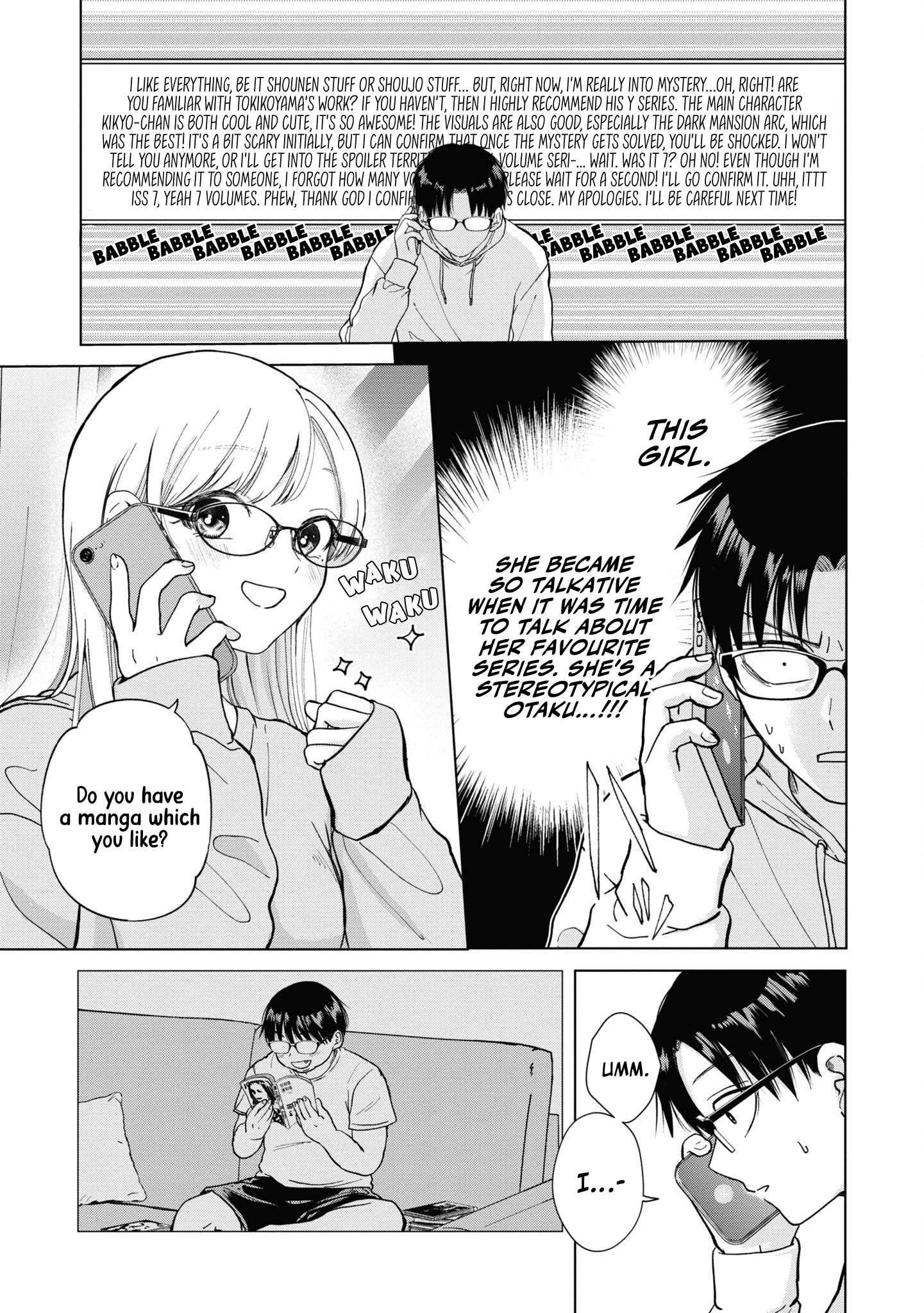 Kusunoki-san Failed to Debut in High School Chapter 3 - Page 9 in English