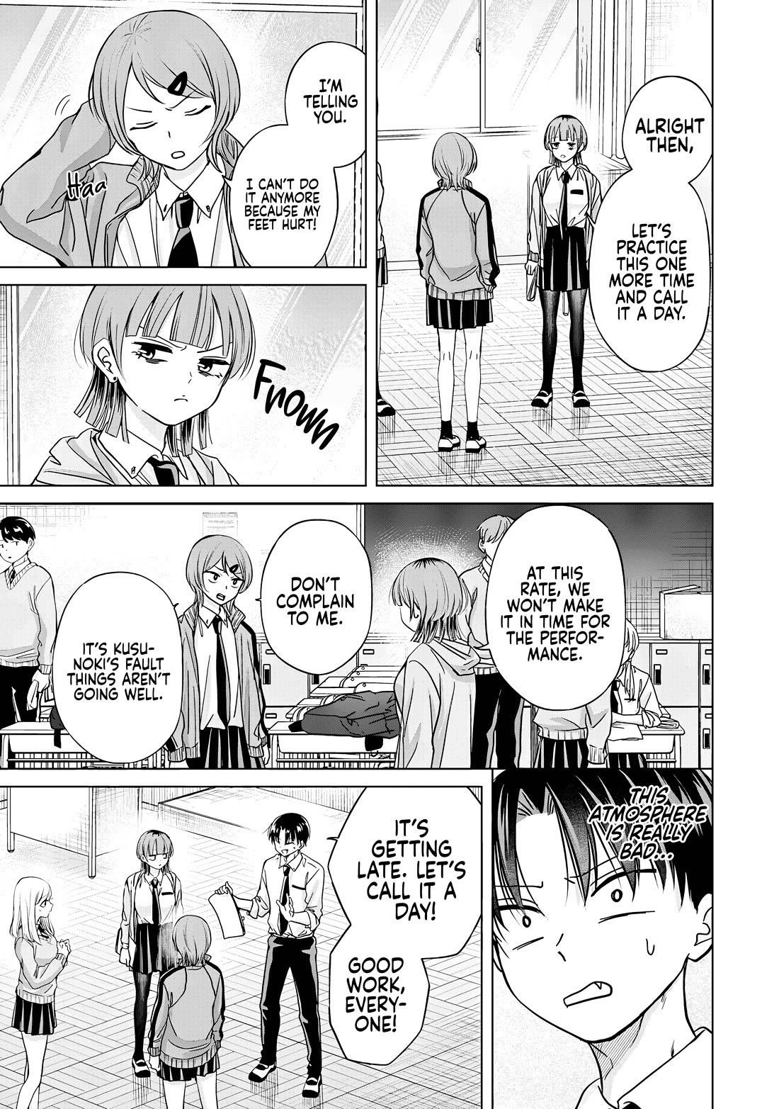 Kusunoki-san Failed to Debut in High School Chapter 34 - Page 9 in English