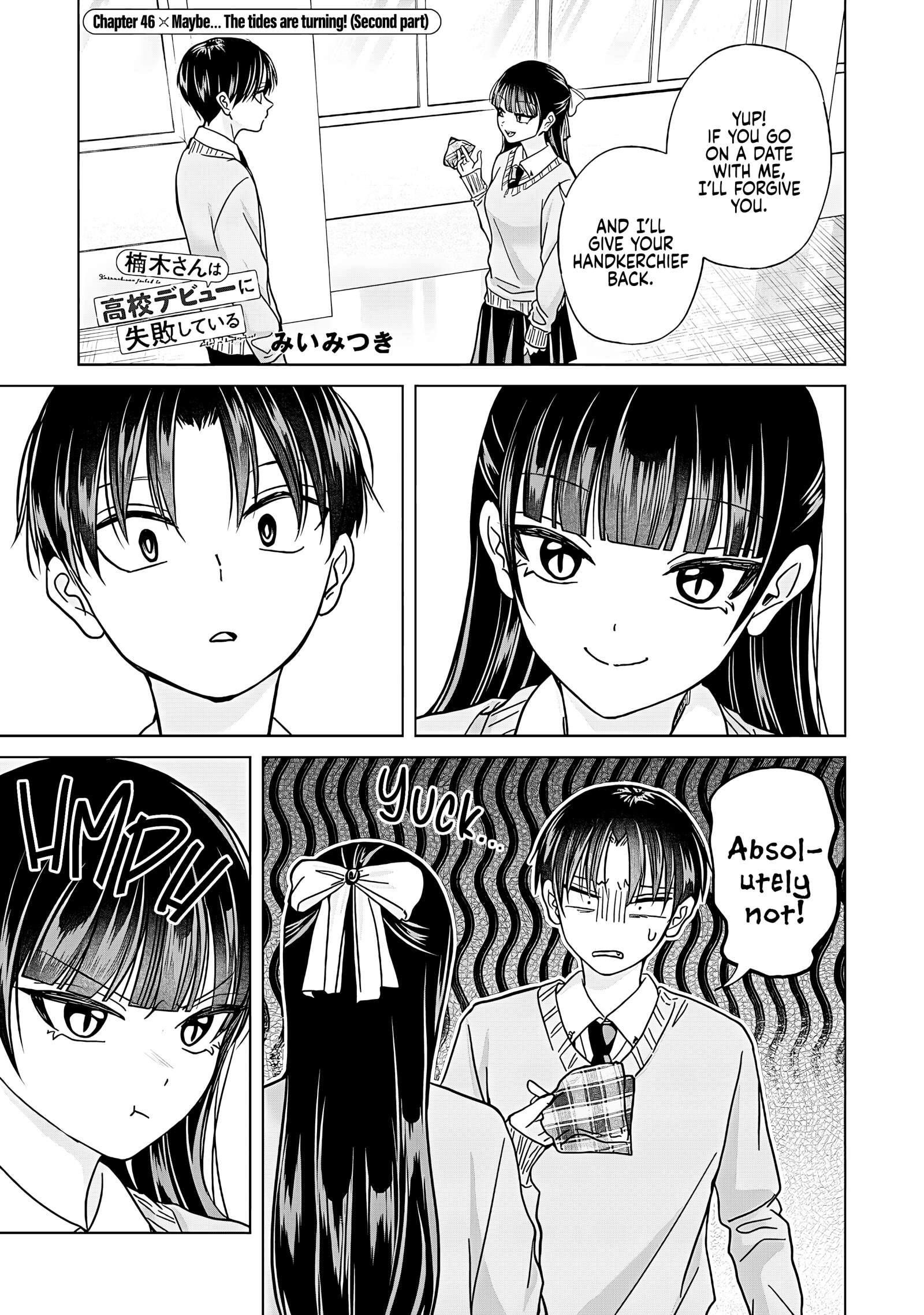Kusunoki-san Failed to Debut in High School Chapter 46 - Page 13 in English