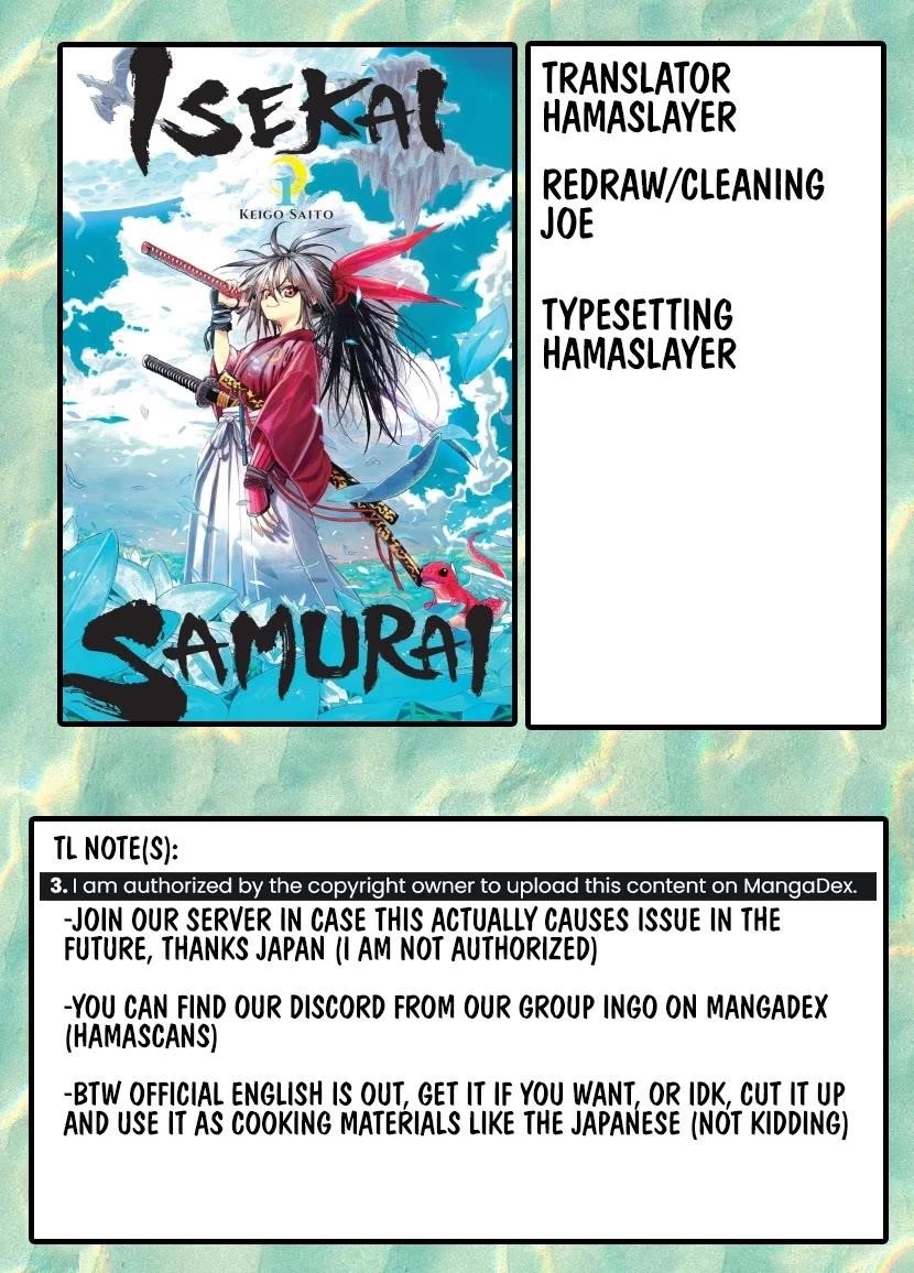 Samurai In Another World Chapter 37.1 - Page 38 in English