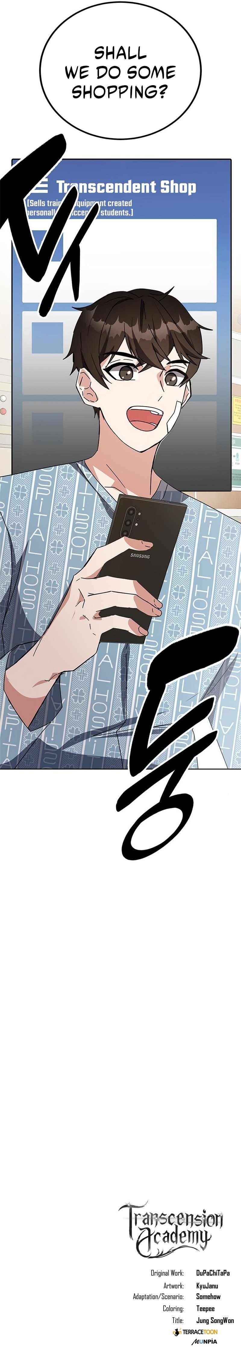 Transcension Academy Chapter 23 - Page 20 in English