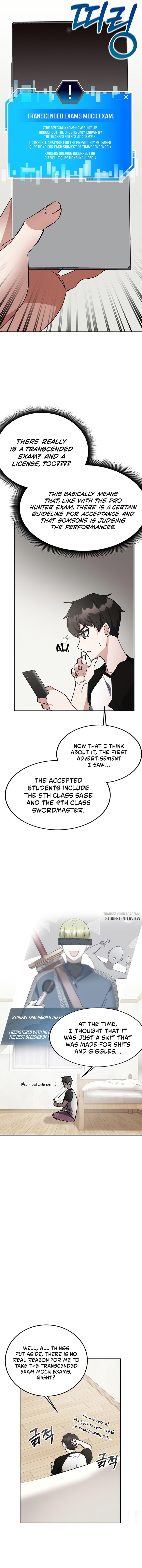 Transcension Academy Chapter 26 - Page 9 in English
