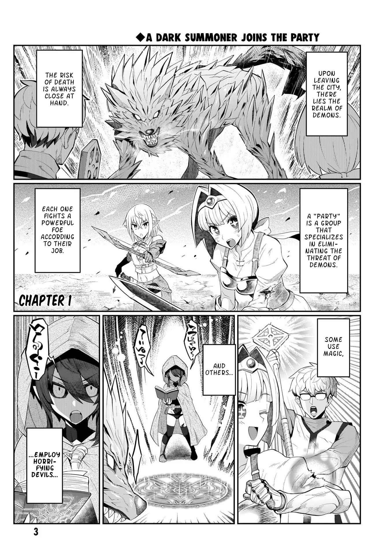 I’m Dating a Dark Summoner Chapter 1 - Page 5 in English
