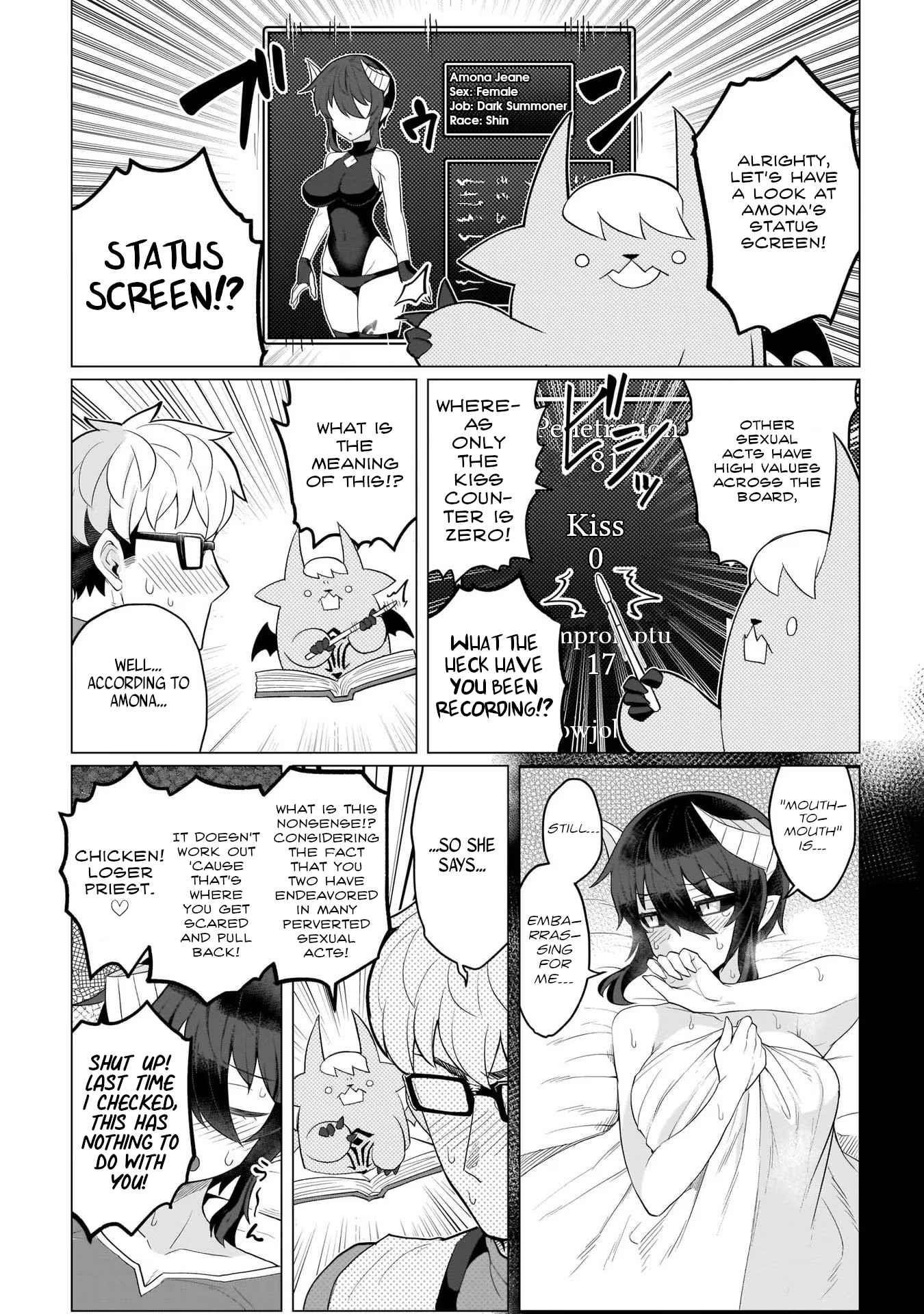 I’m Dating a Dark Summoner Chapter 12 - Page 8 in English