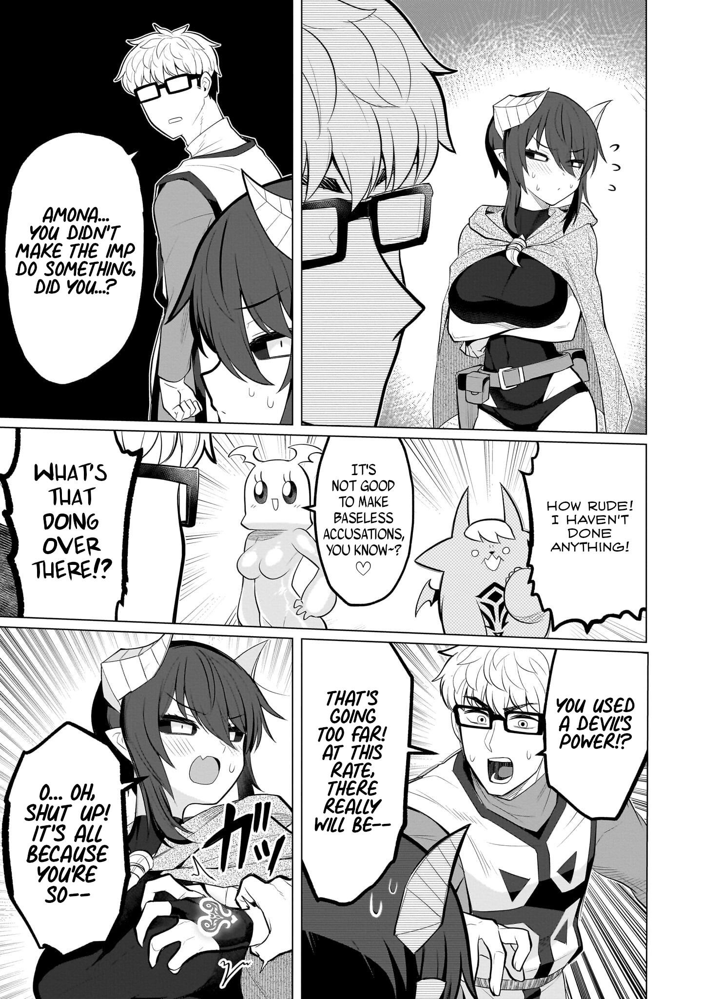 I’m Dating a Dark Summoner Chapter 35 - Page 9 in English