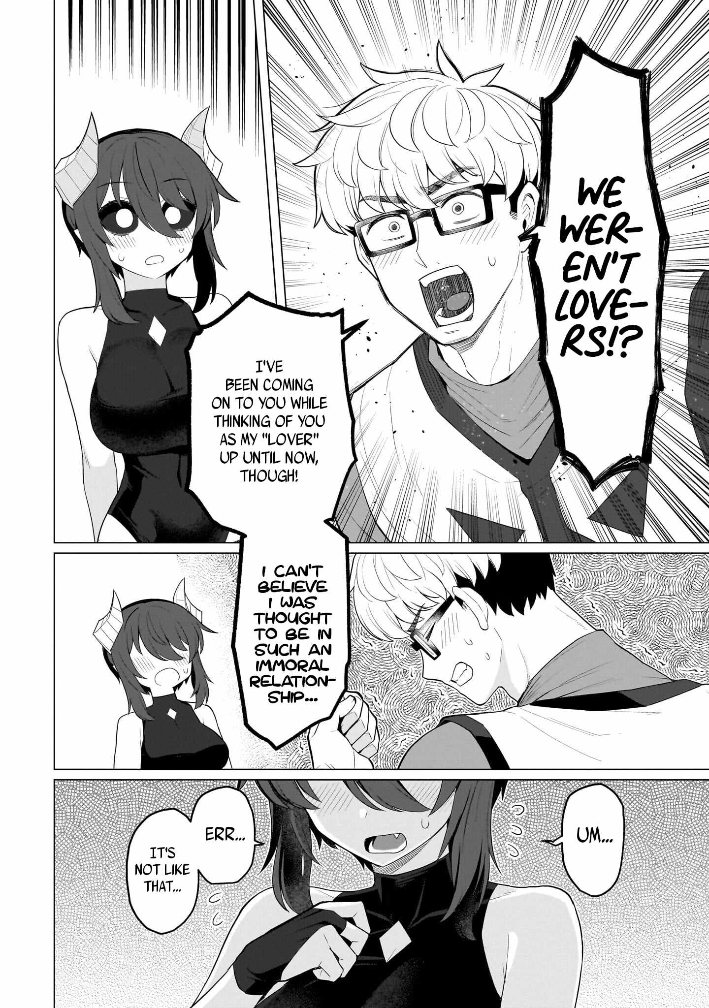 I’m Dating a Dark Summoner Chapter 67 - Page 8 in English