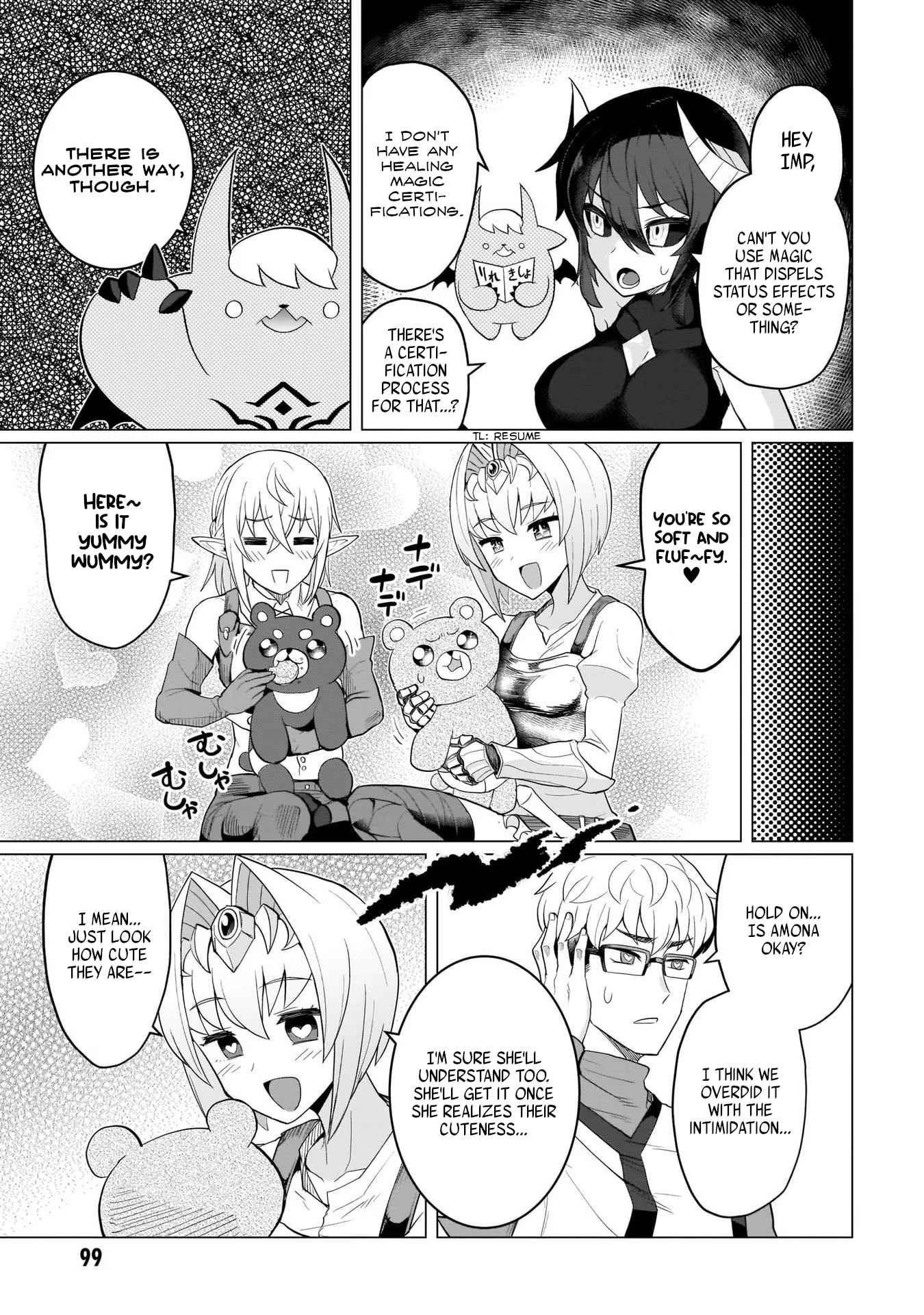I’m Dating a Dark Summoner Chapter 8 - Page 9 in English