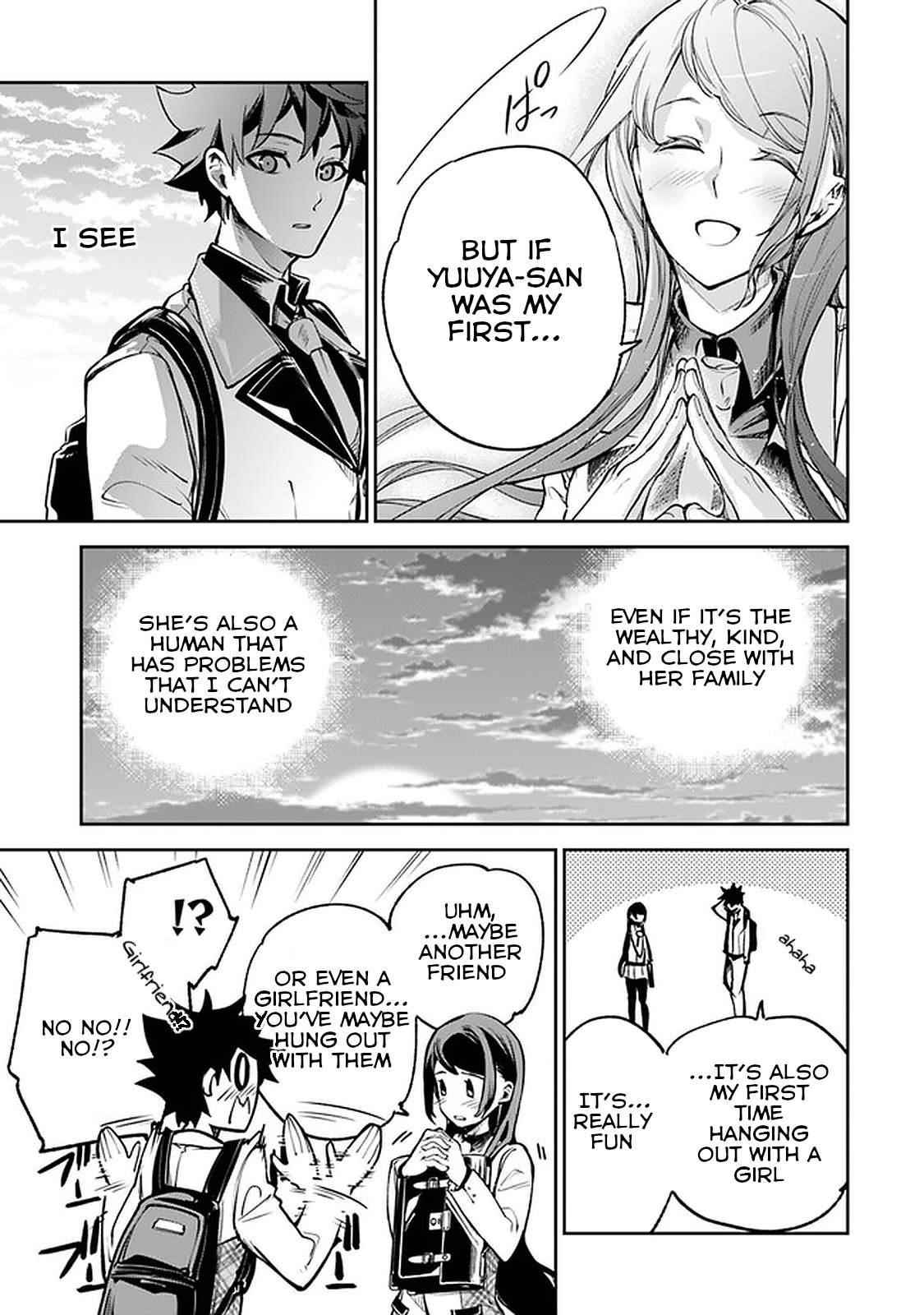Isekai De Cheat Skill Wo Te Ni Shita Ore Wa, Genjitsu Sekai Wo Mo Musou Suru ~Level Up Wa Jinsei Wo Kaeta~ Chapter 11 - Page 17 in English