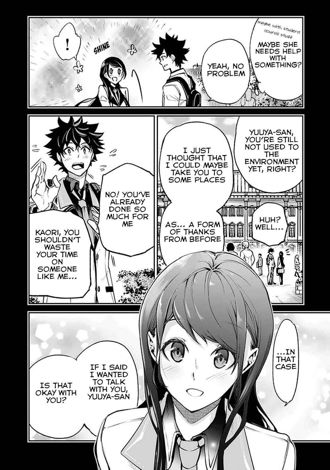 Isekai De Cheat Skill Wo Te Ni Shita Ore Wa, Genjitsu Sekai Wo Mo Musou Suru ~Level Up Wa Jinsei Wo Kaeta~ Chapter 11 - Page 4 in English