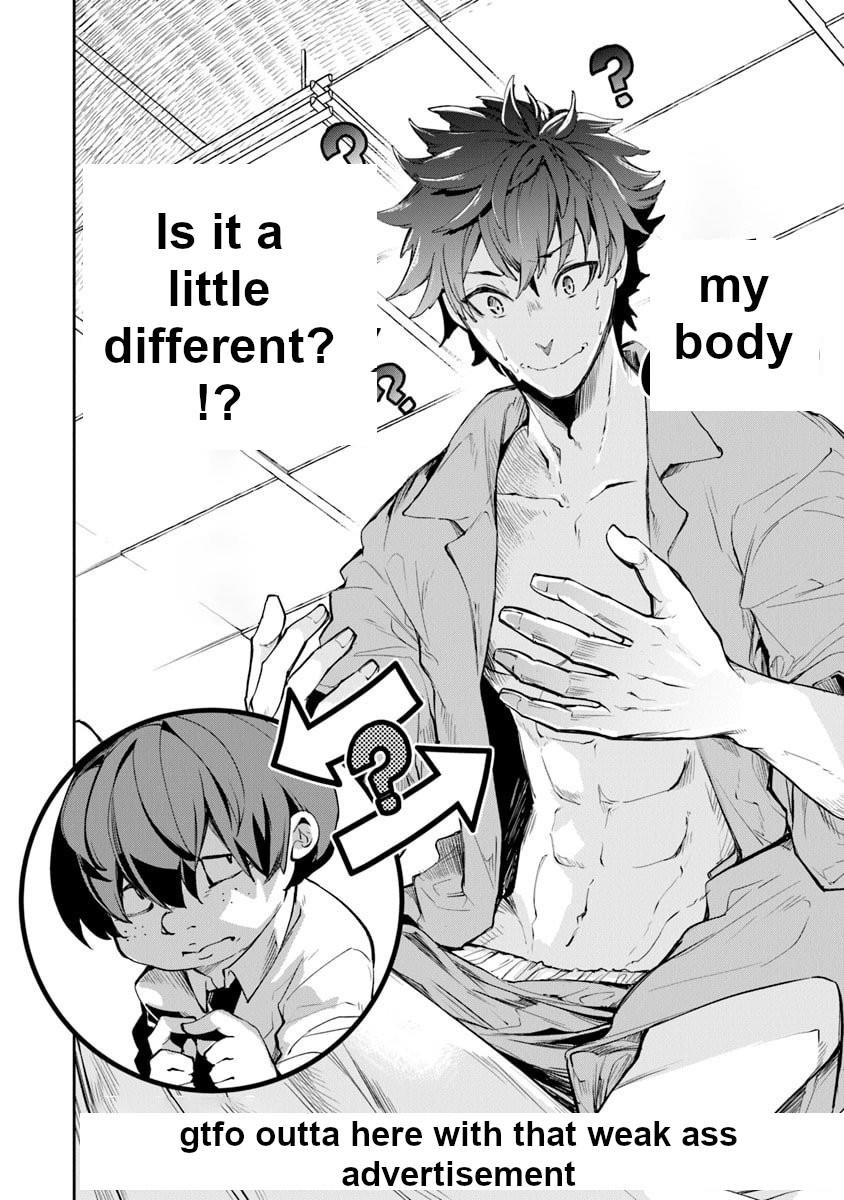 Isekai De Cheat Skill Wo Te Ni Shita Ore Wa, Genjitsu Sekai Wo Mo Musou Suru ~Level Up Wa Jinsei Wo Kaeta~ Chapter 2 - Page 20 in English