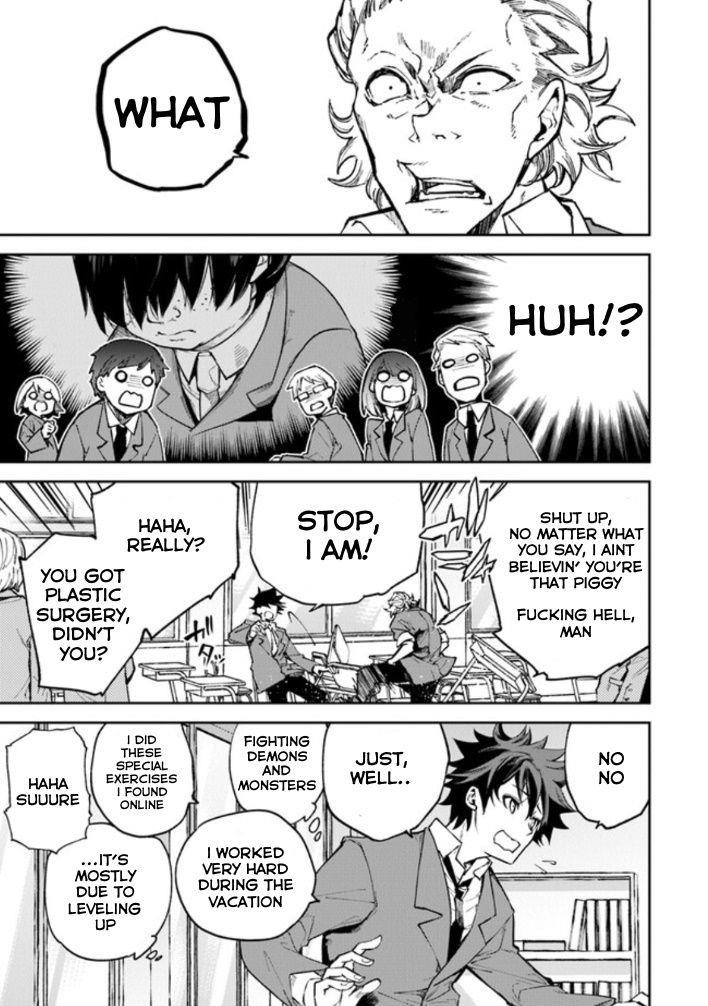 Isekai De Cheat Skill Wo Te Ni Shita Ore Wa, Genjitsu Sekai Wo Mo Musou Suru ~Level Up Wa Jinsei Wo Kaeta~ Chapter 5.1 - Page 7 in English