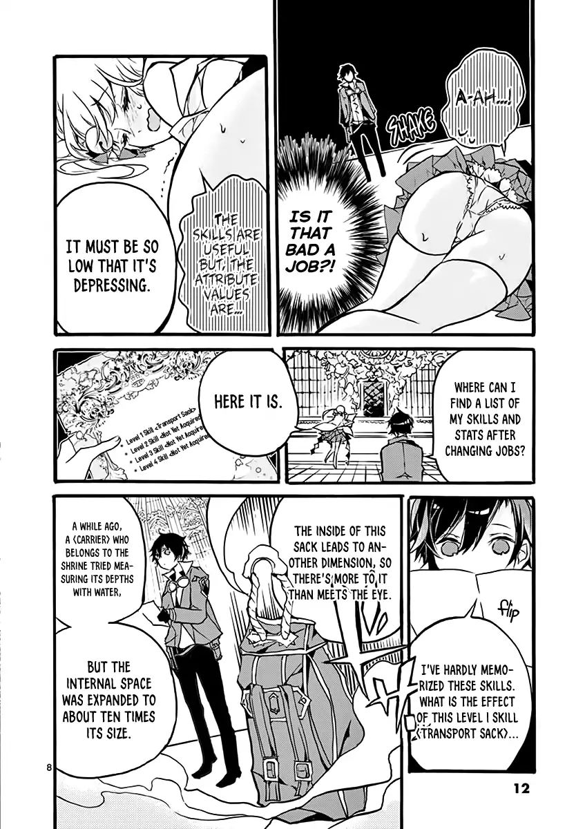 From The Strongest Job Of Dragon Knight, To The Beginner Job Carrier, Somehow, I Am Dependent On The Heroes Chapter 1 - Page 10 in English