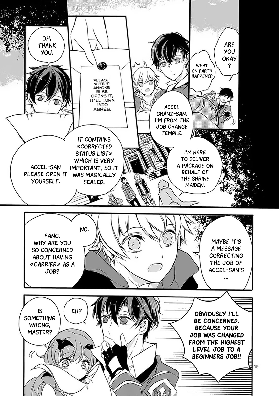 From The Strongest Job Of Dragon Knight, To The Beginner Job Carrier, Somehow, I Am Dependent On The Heroes Chapter 2 - Page 19 in English
