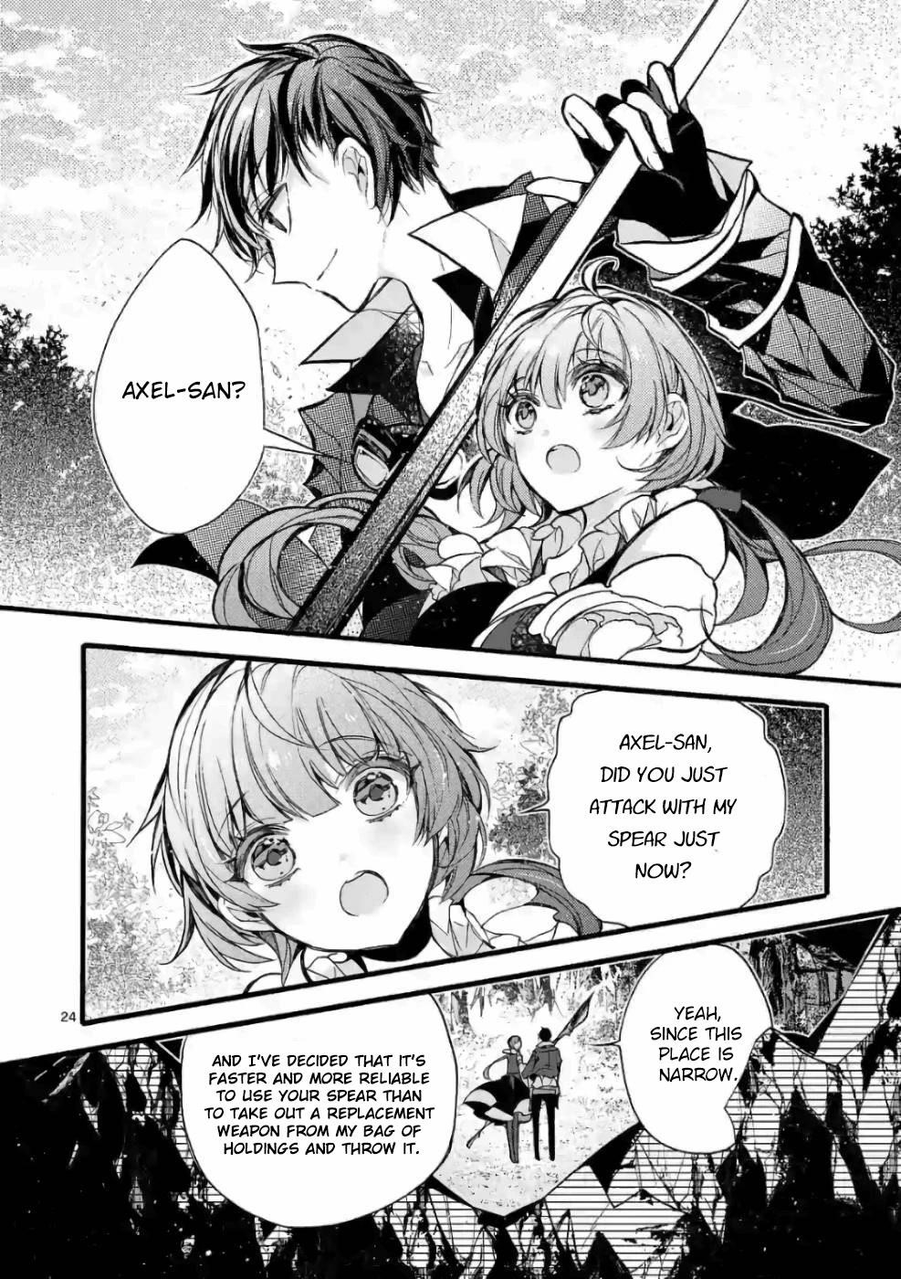 From The Strongest Job Of Dragon Knight, To The Beginner Job Carrier, Somehow, I Am Dependent On The Heroes Chapter 23 - Page 24 in English