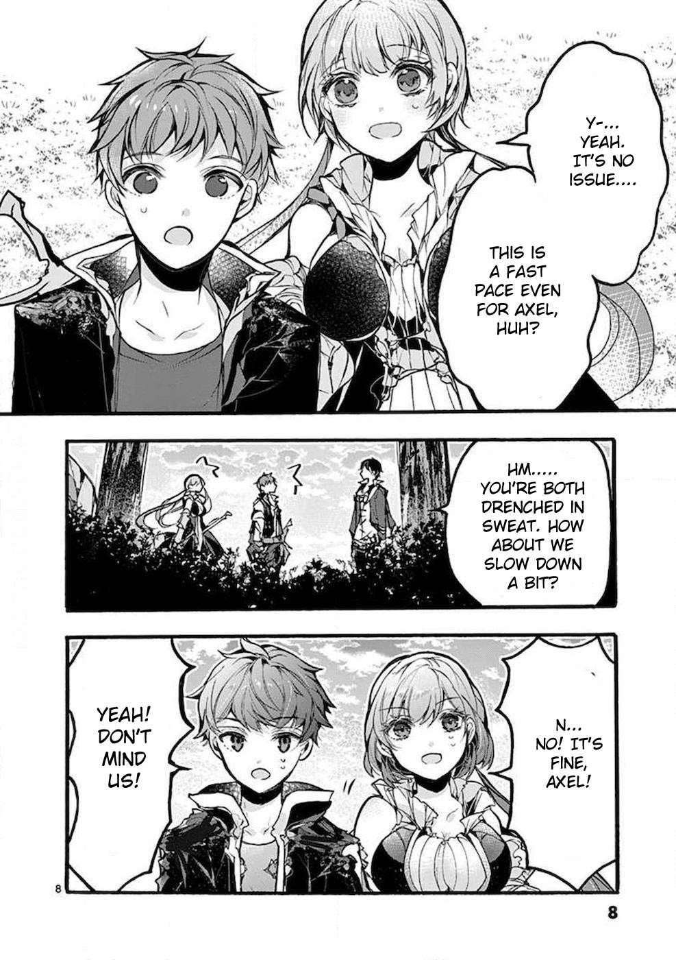 From The Strongest Job Of Dragon Knight, To The Beginner Job Carrier, Somehow, I Am Dependent On The Heroes Chapter 27 - Page 9 in English