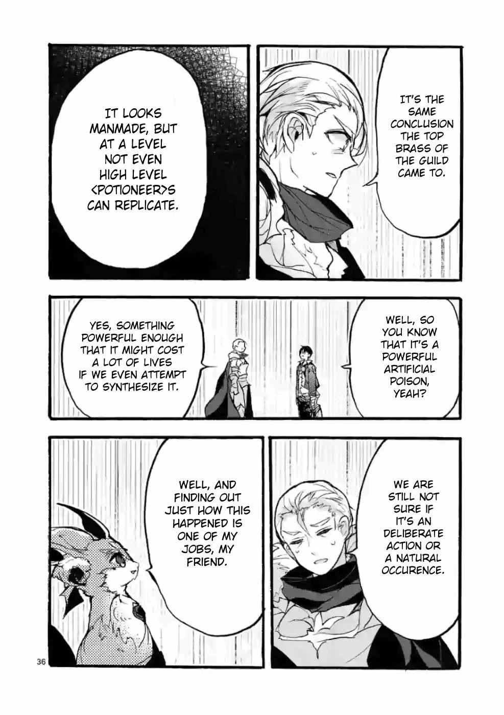 From The Strongest Job Of Dragon Knight, To The Beginner Job Carrier, Somehow, I Am Dependent On The Heroes Chapter 28 - Page 36 in English