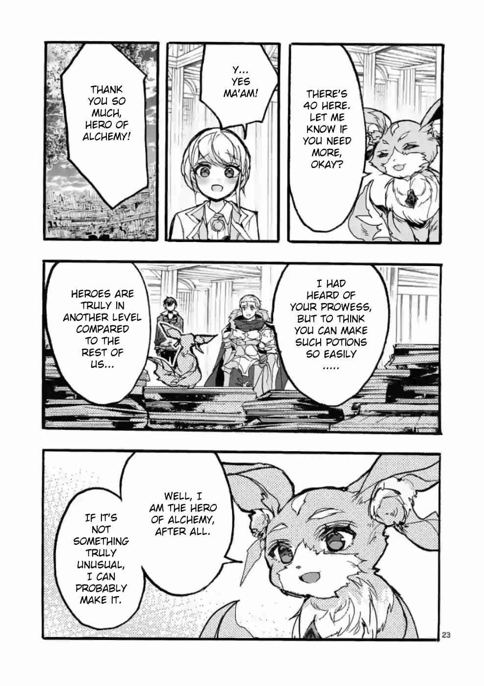 From The Strongest Job Of Dragon Knight, To The Beginner Job Carrier, Somehow, I Am Dependent On The Heroes Chapter 29 - Page 23 in English