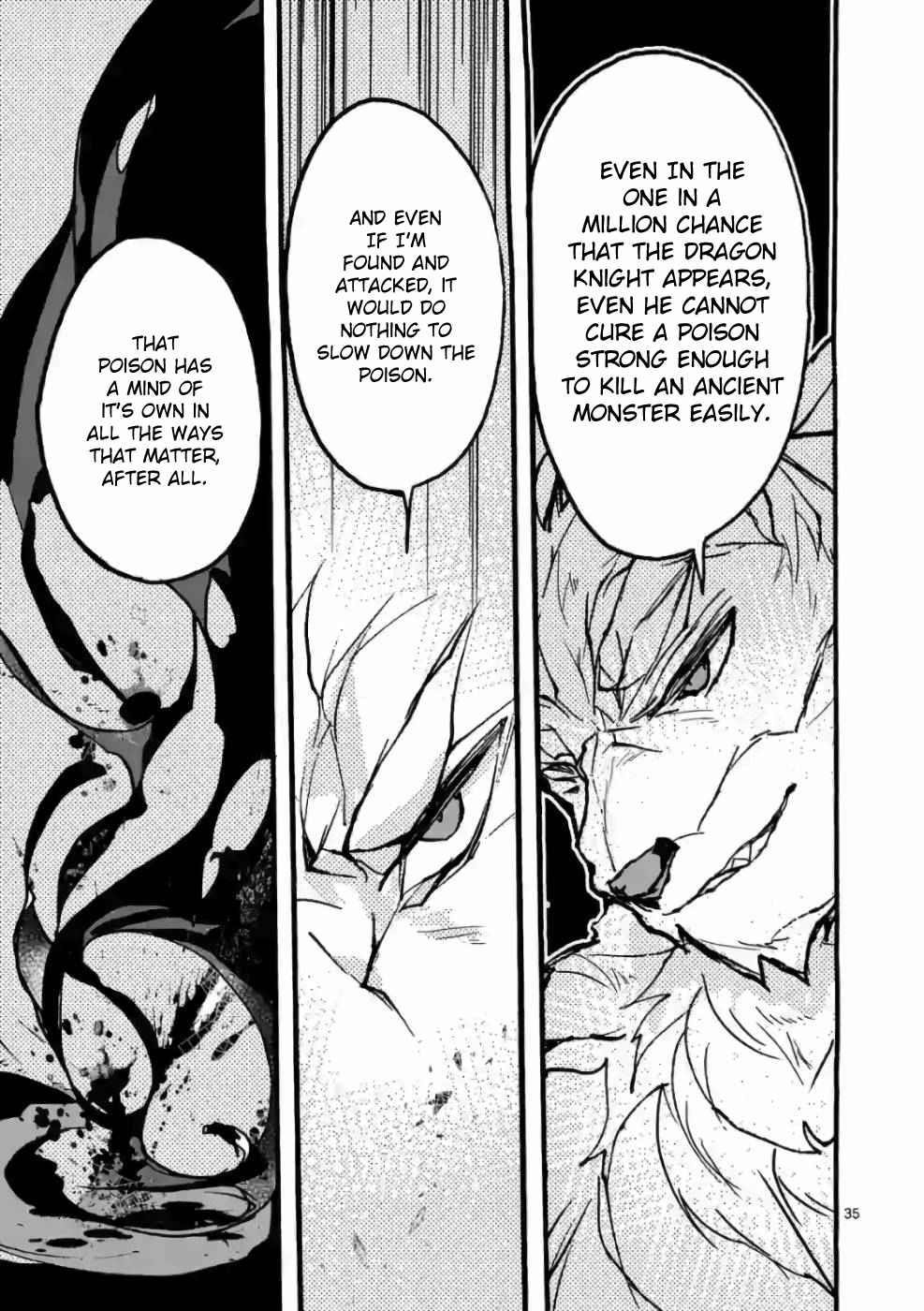 From The Strongest Job Of Dragon Knight, To The Beginner Job Carrier, Somehow, I Am Dependent On The Heroes Chapter 29 - Page 35 in English