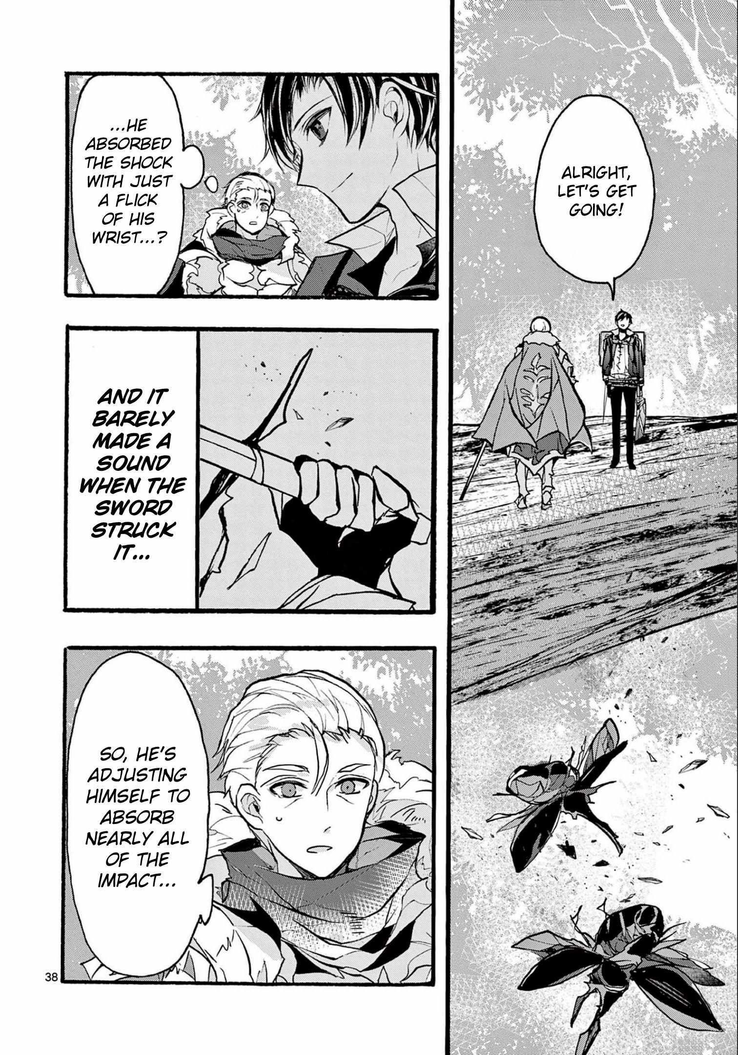 From The Strongest Job Of Dragon Knight, To The Beginner Job Carrier, Somehow, I Am Dependent On The Heroes Chapter 30 - Page 38 in English