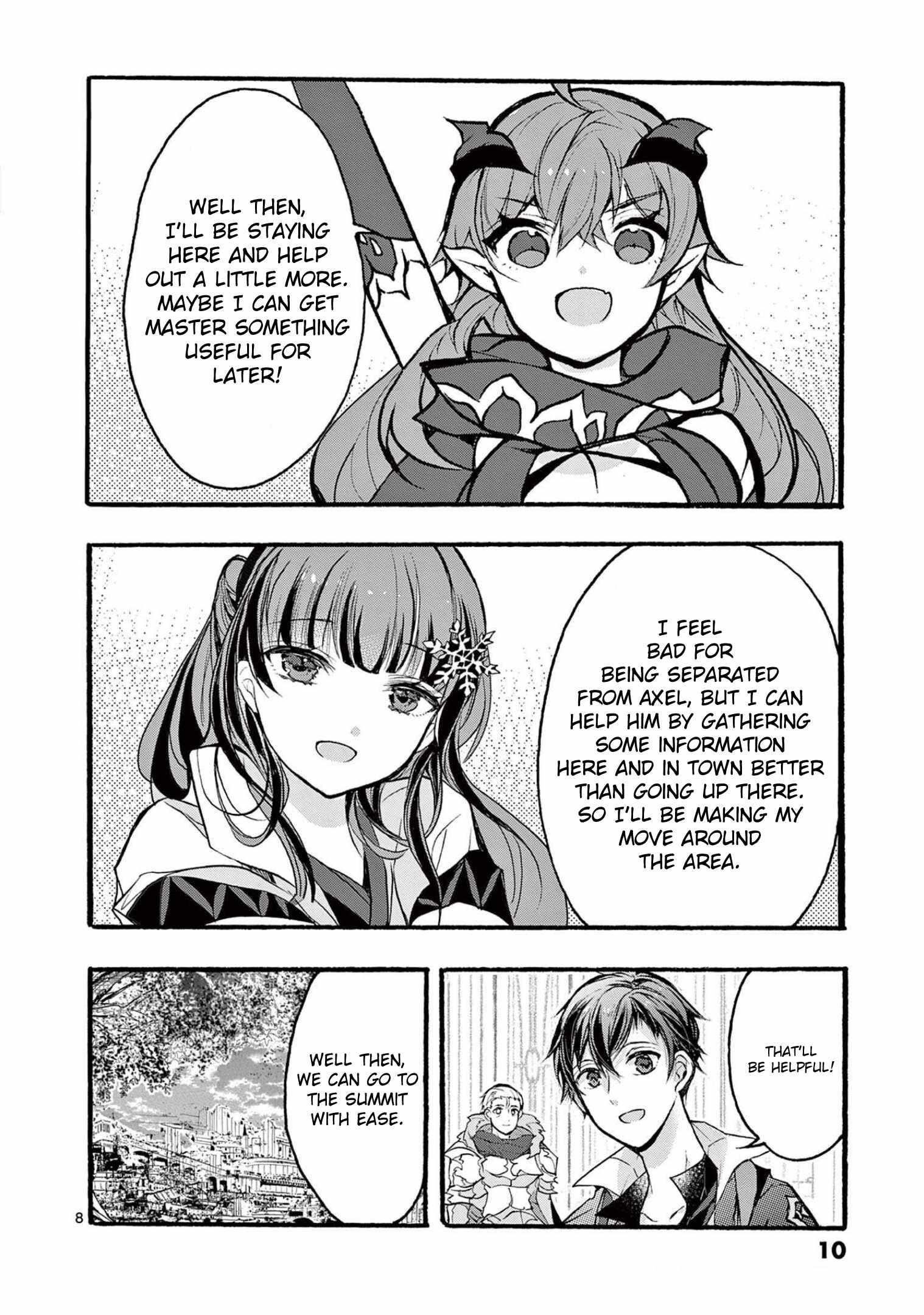 From The Strongest Job Of Dragon Knight, To The Beginner Job Carrier, Somehow, I Am Dependent On The Heroes Chapter 30 - Page 8 in English