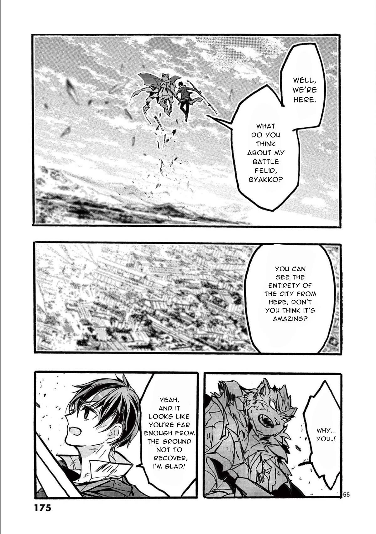 From The Strongest Job Of Dragon Knight, To The Beginner Job Carrier, Somehow, I Am Dependent On The Heroes Chapter 32 - Page 55 in English