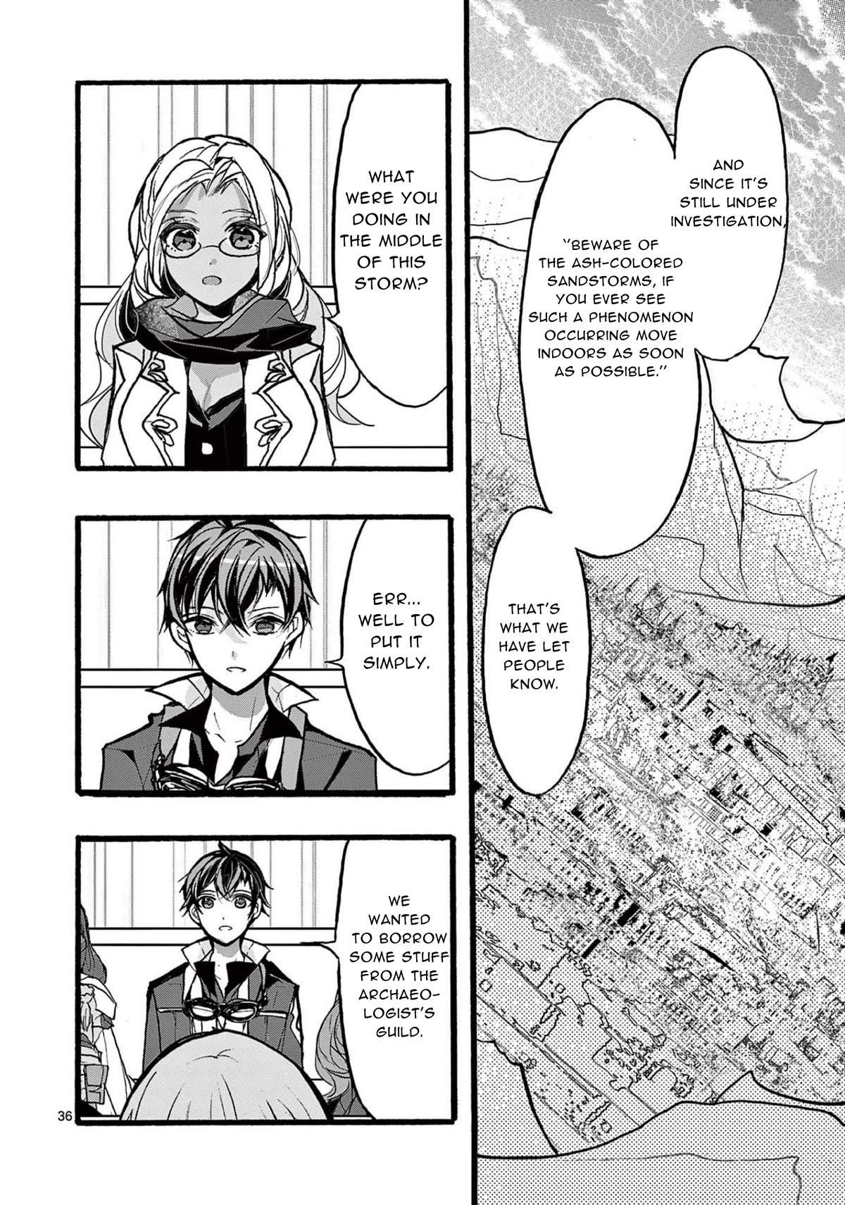 From The Strongest Job Of Dragon Knight, To The Beginner Job Carrier, Somehow, I Am Dependent On The Heroes Chapter 34 - Page 36 in English