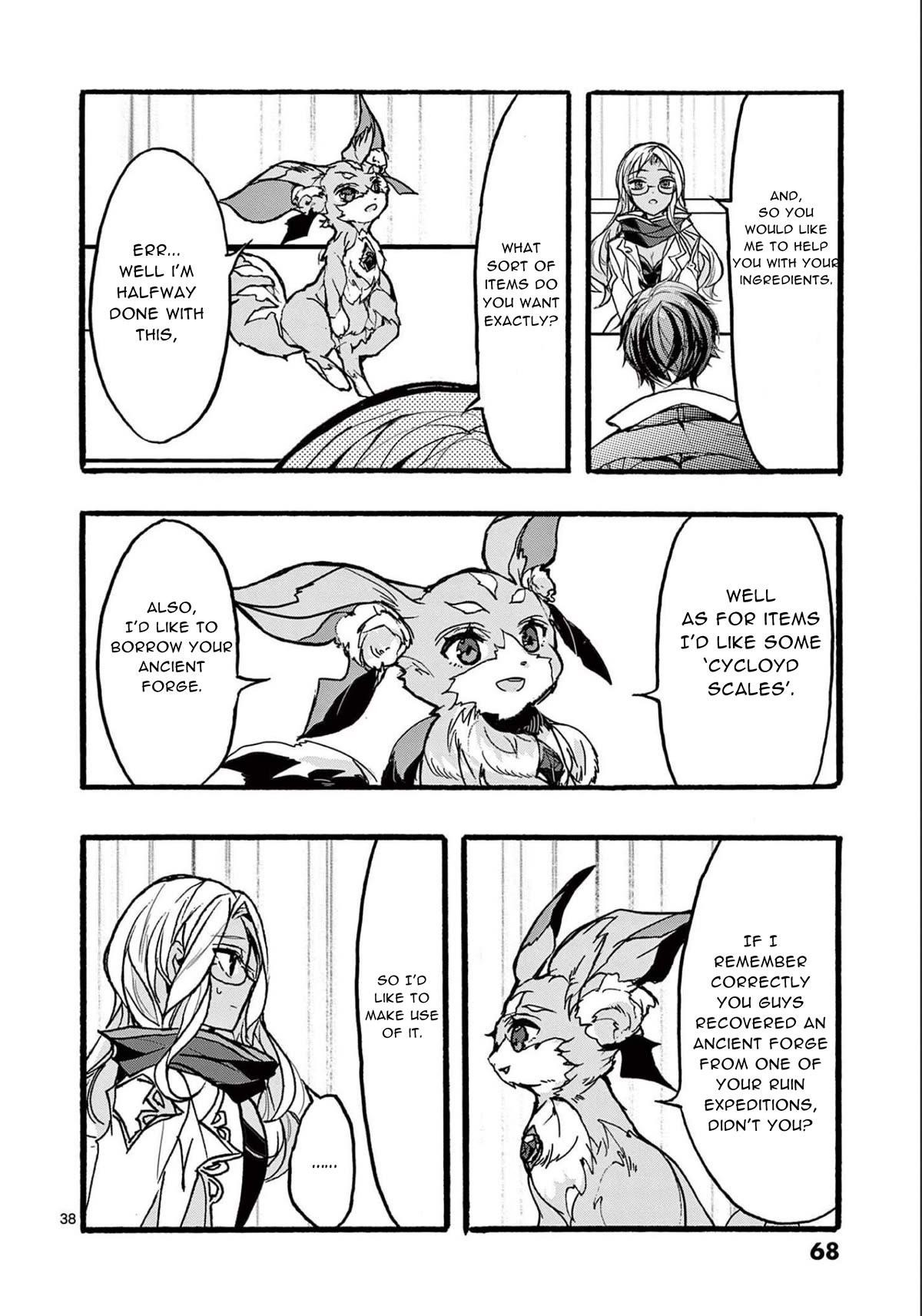 From The Strongest Job Of Dragon Knight, To The Beginner Job Carrier, Somehow, I Am Dependent On The Heroes Chapter 34 - Page 38 in English