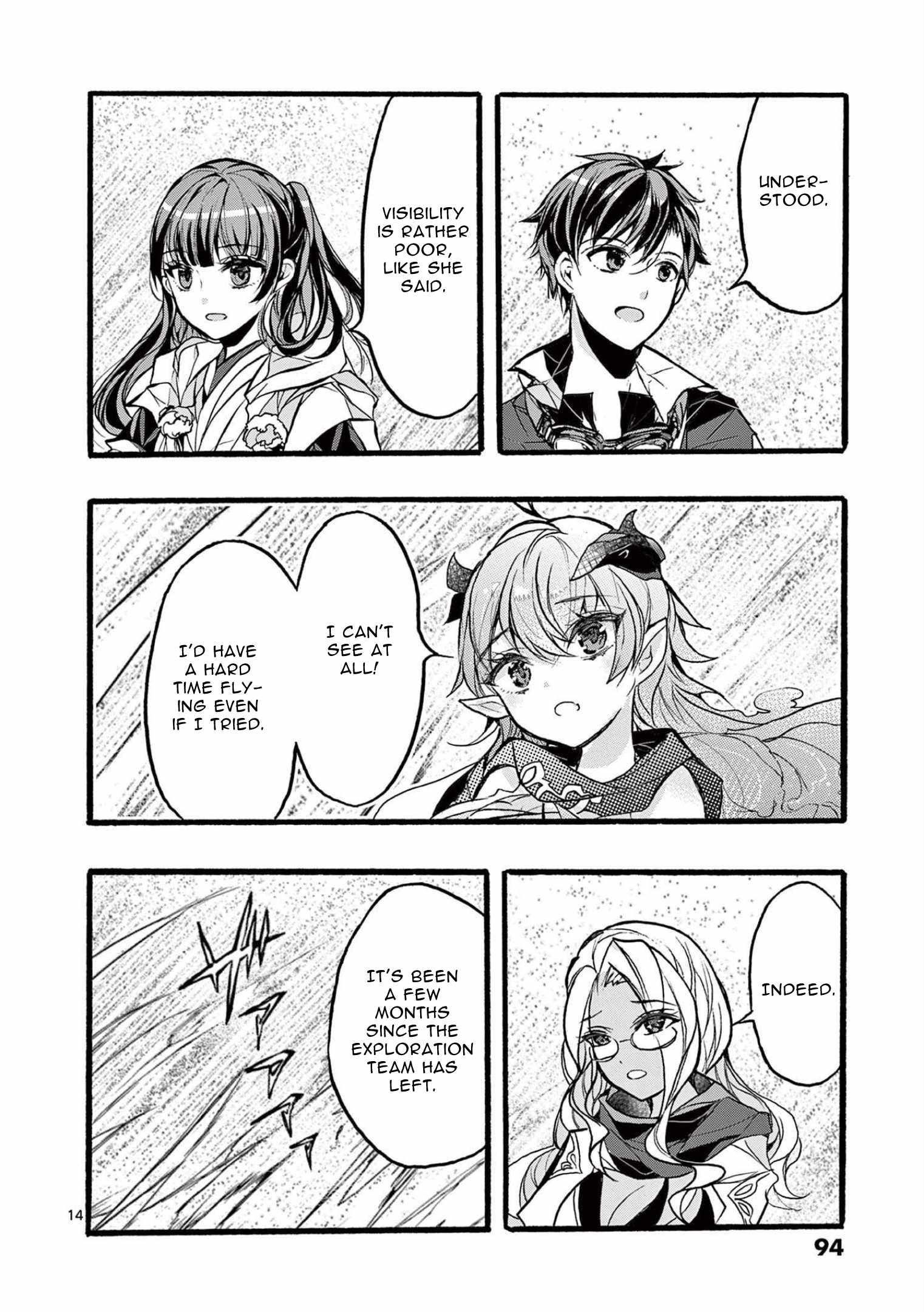 From The Strongest Job Of Dragon Knight, To The Beginner Job Carrier, Somehow, I Am Dependent On The Heroes Chapter 35 - Page 14 in English