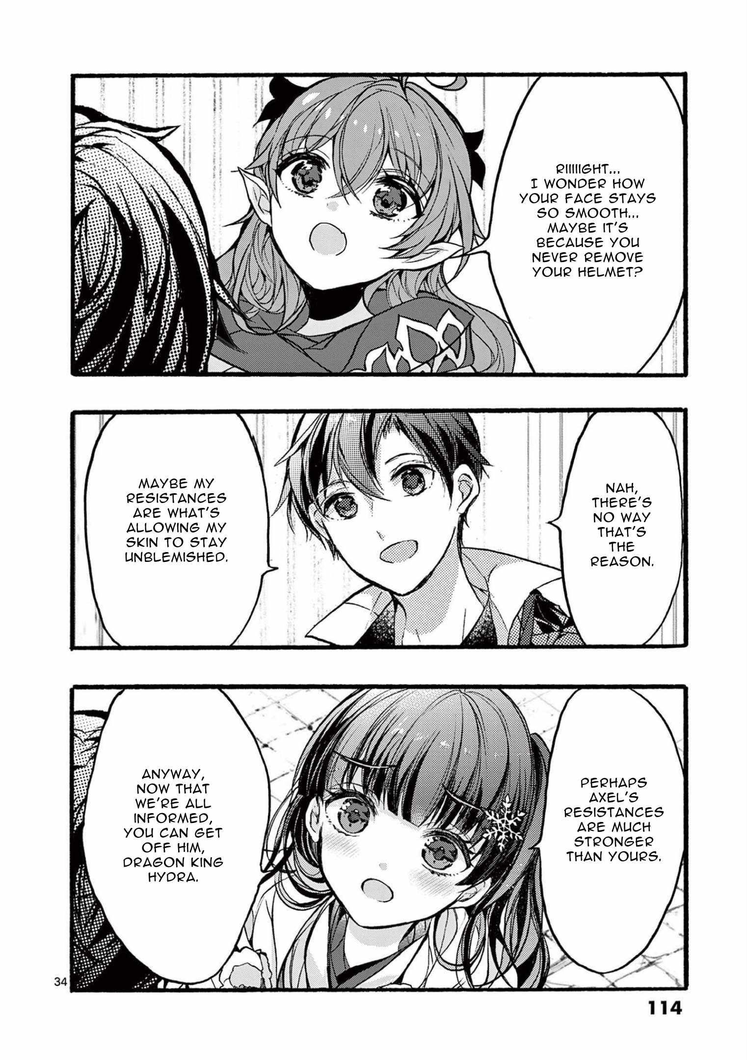 From The Strongest Job Of Dragon Knight, To The Beginner Job Carrier, Somehow, I Am Dependent On The Heroes Chapter 35 - Page 34 in English