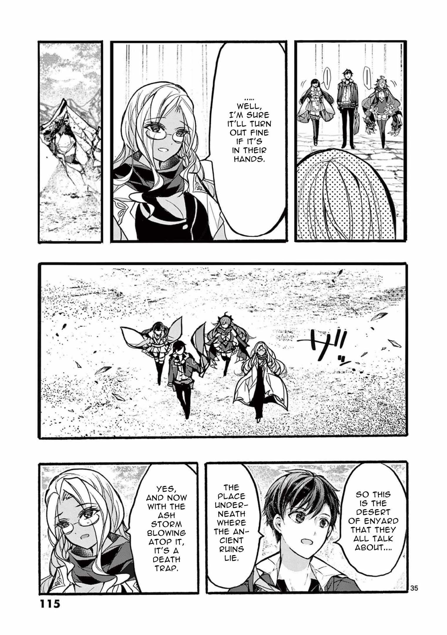 From The Strongest Job Of Dragon Knight, To The Beginner Job Carrier, Somehow, I Am Dependent On The Heroes Chapter 35 - Page 35 in English