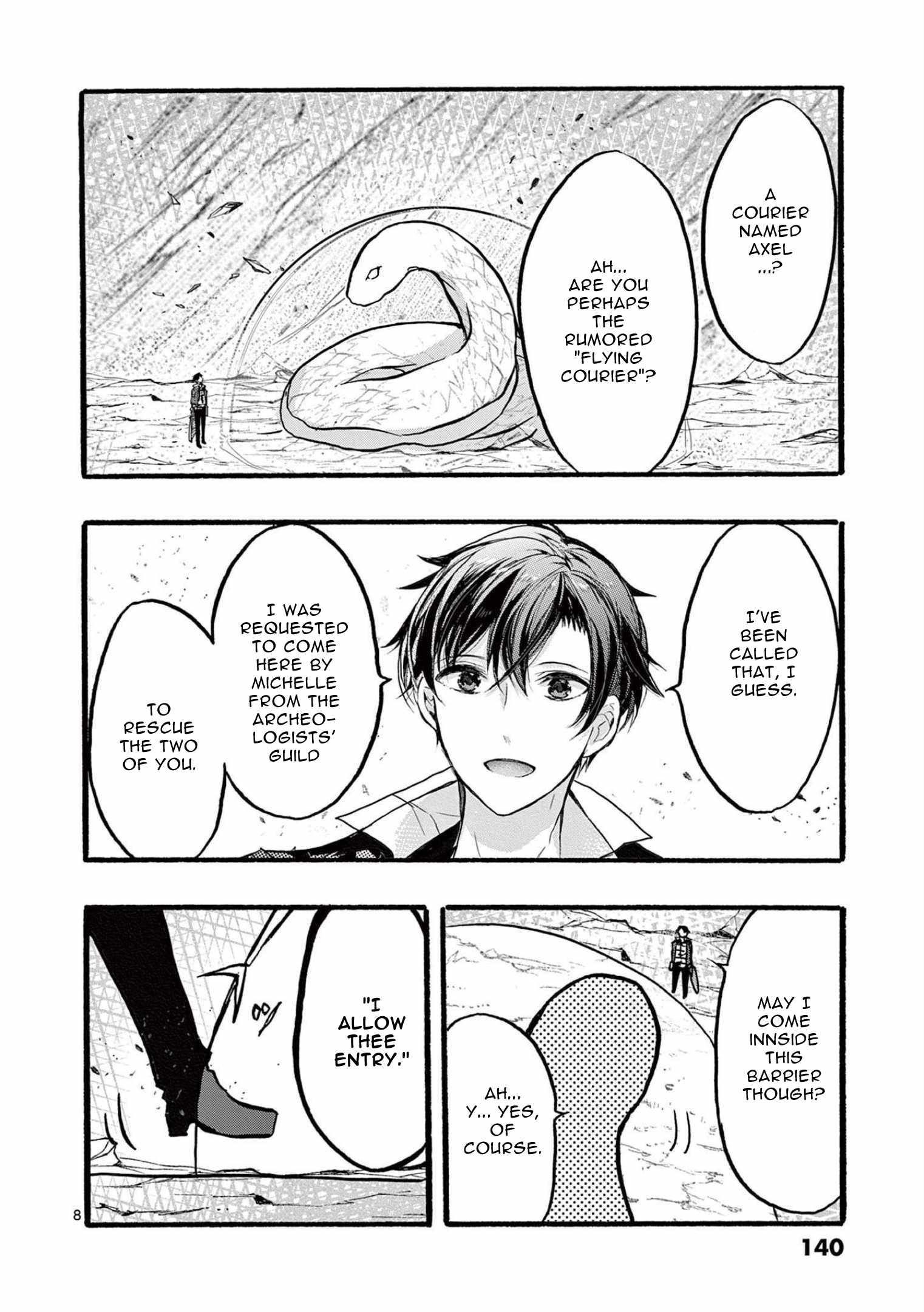 From The Strongest Job Of Dragon Knight, To The Beginner Job Carrier, Somehow, I Am Dependent On The Heroes Chapter 36 - Page 8 in English